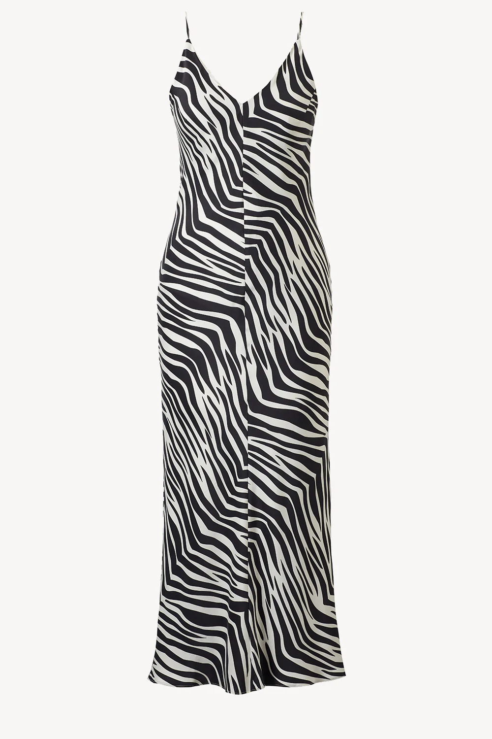 Leia Dress Sand Washed Silk Black - Image 2