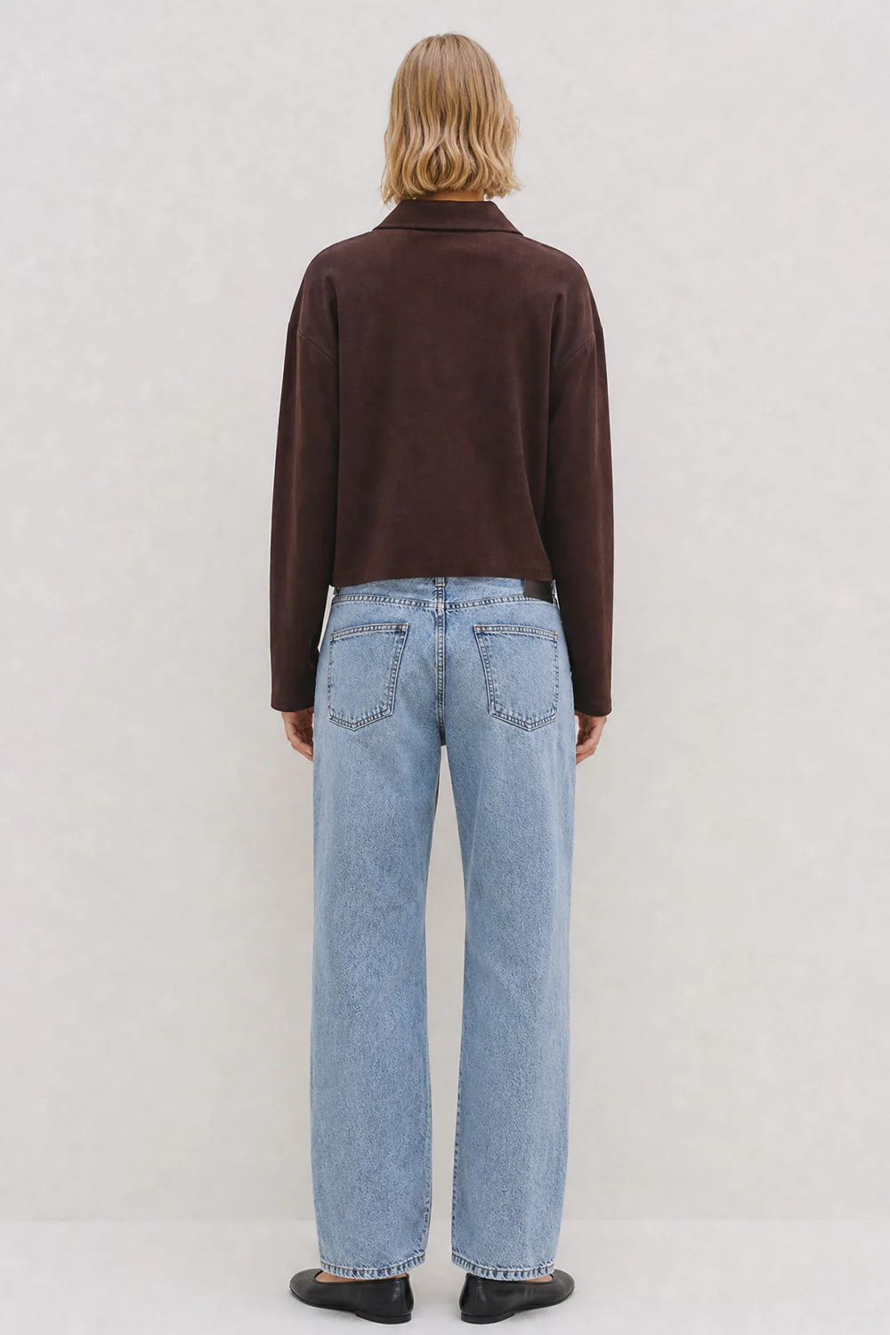 Leighton Top Aubergine - Image 2