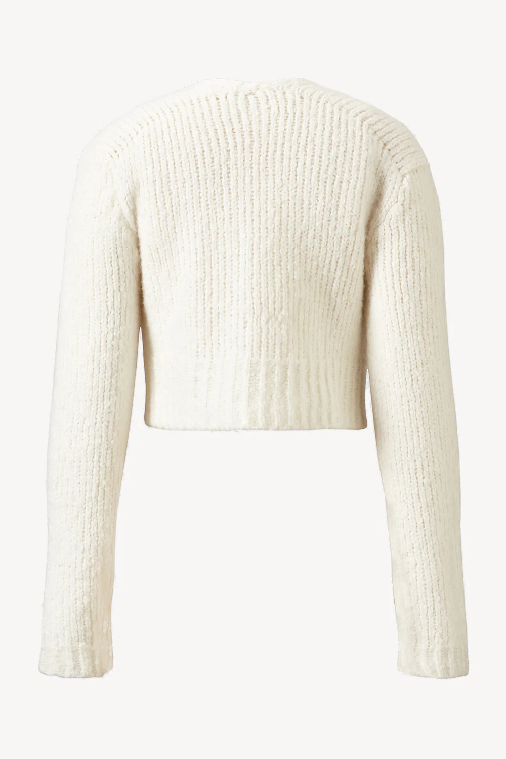 Louise Cashmere Cardigan Ivory - Image 2
