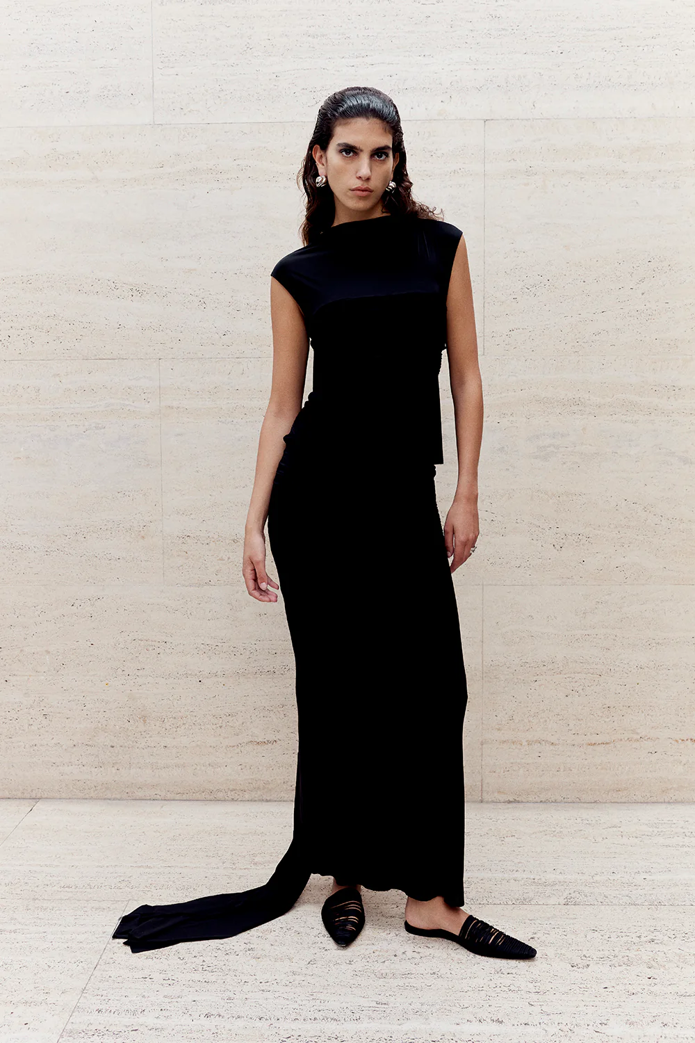 Luna Dress Black - Image 5