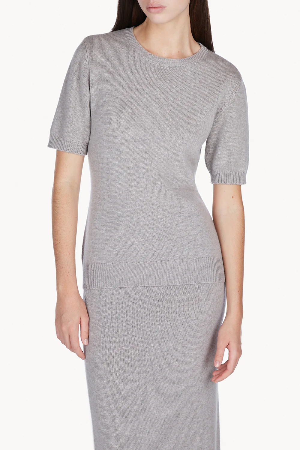 Lura Cashmere Top Grey - Image 4