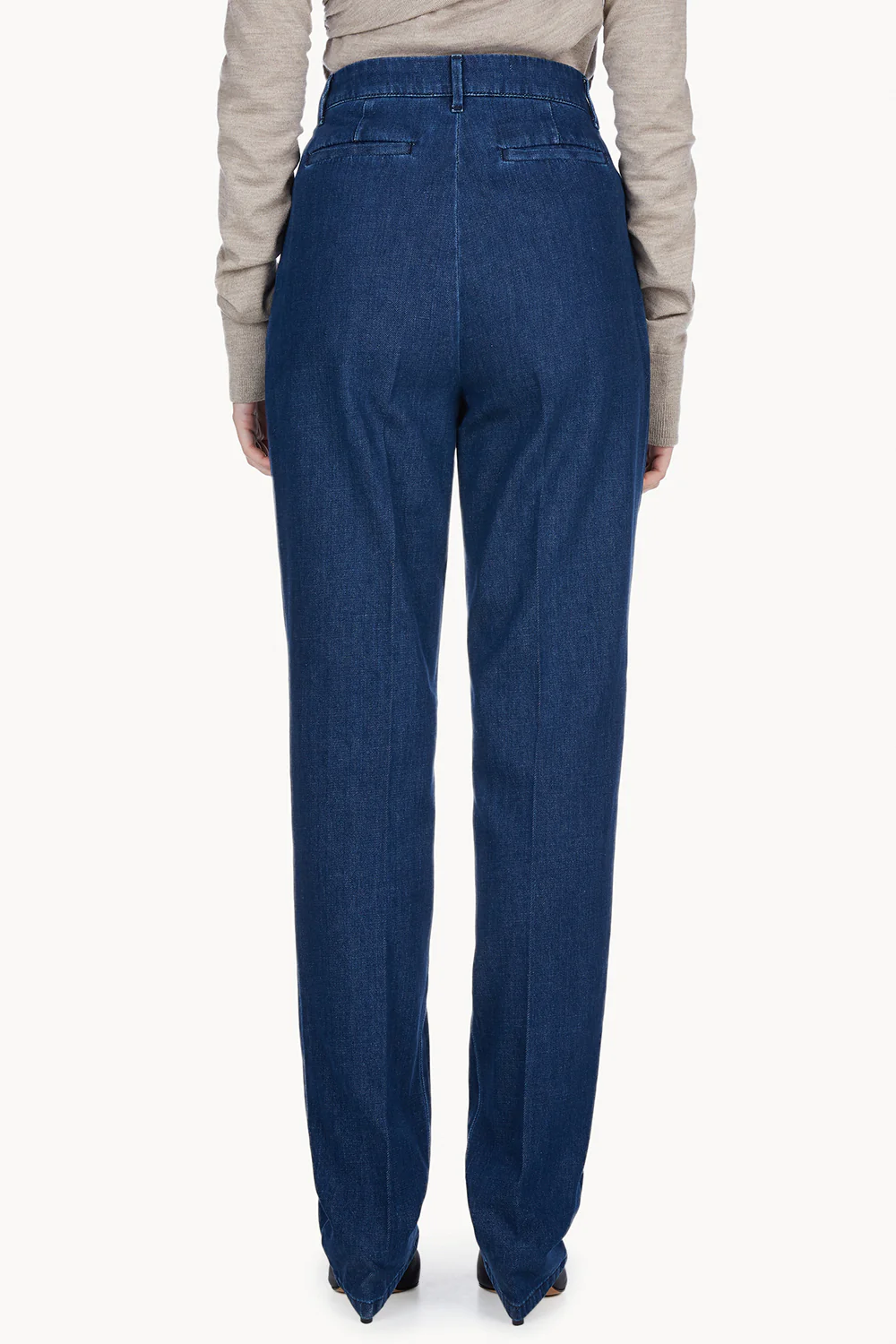 Maggie Denim Trouser Mid Blue - Image 4