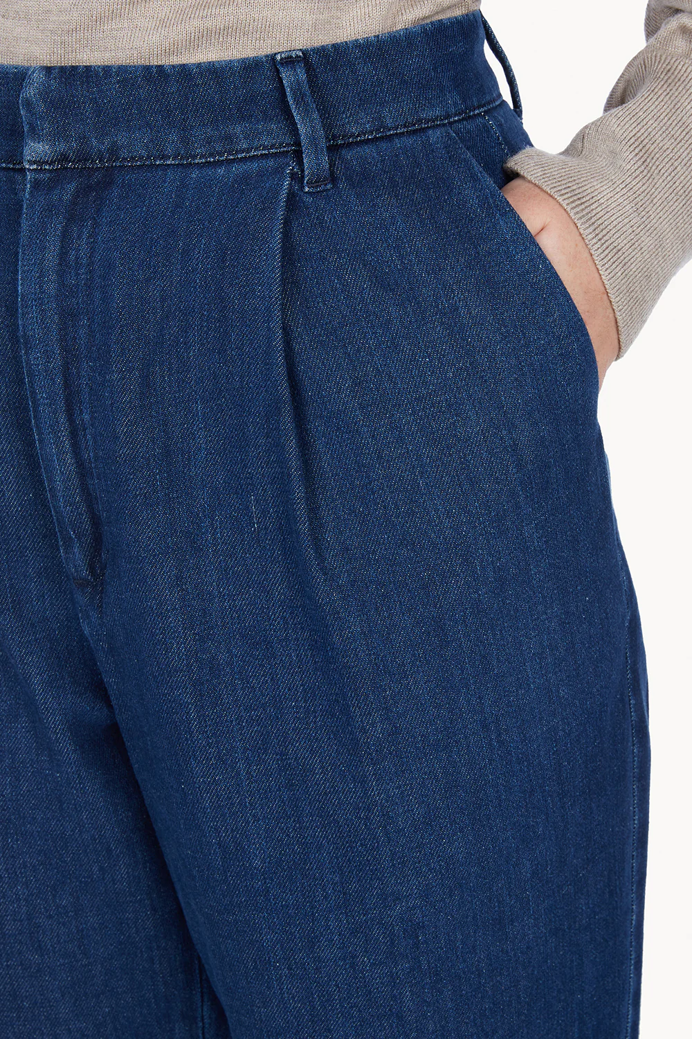 Maggie Denim Trouser Mid Blue - Image 5