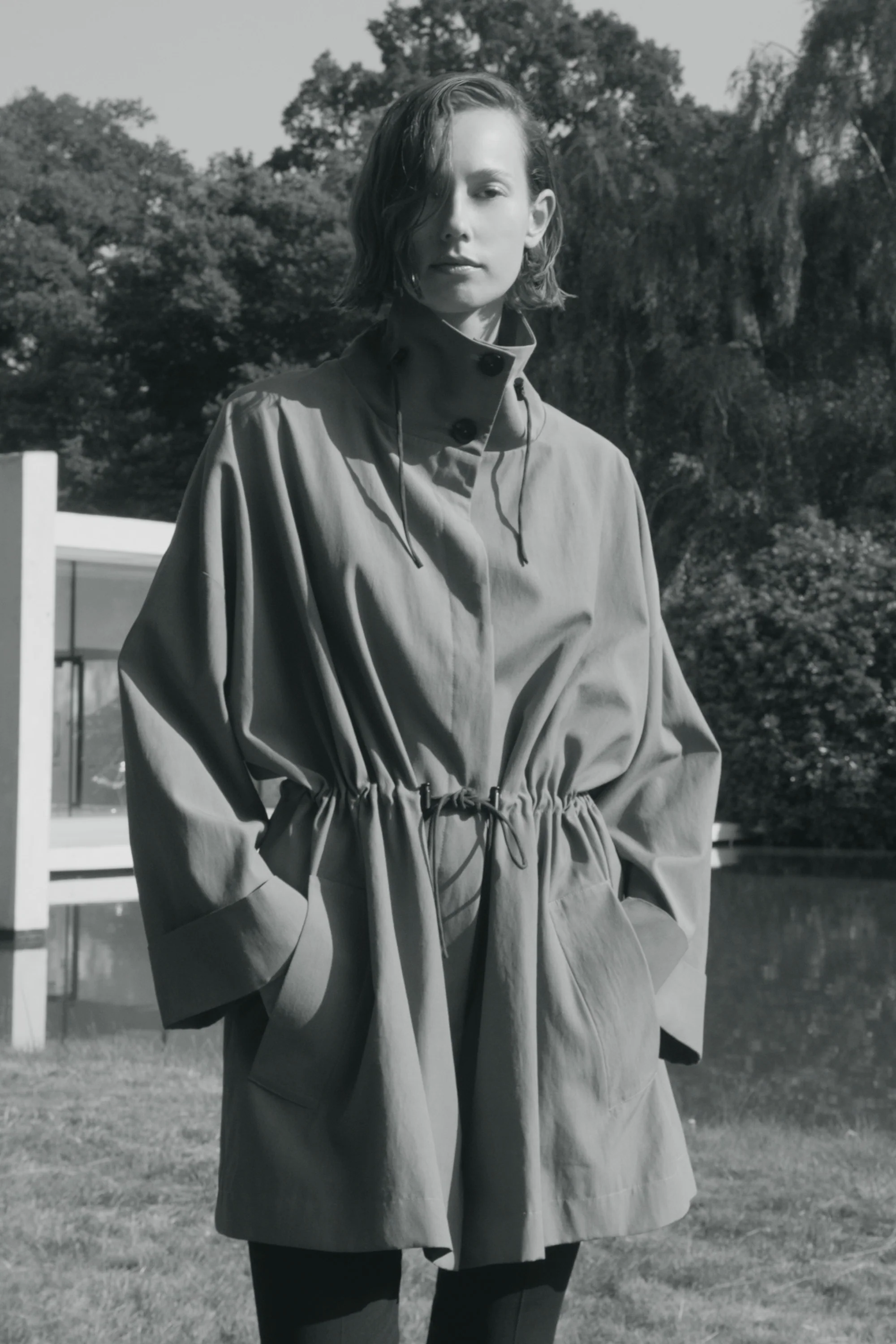 Manet Coat Khaki - Image 3