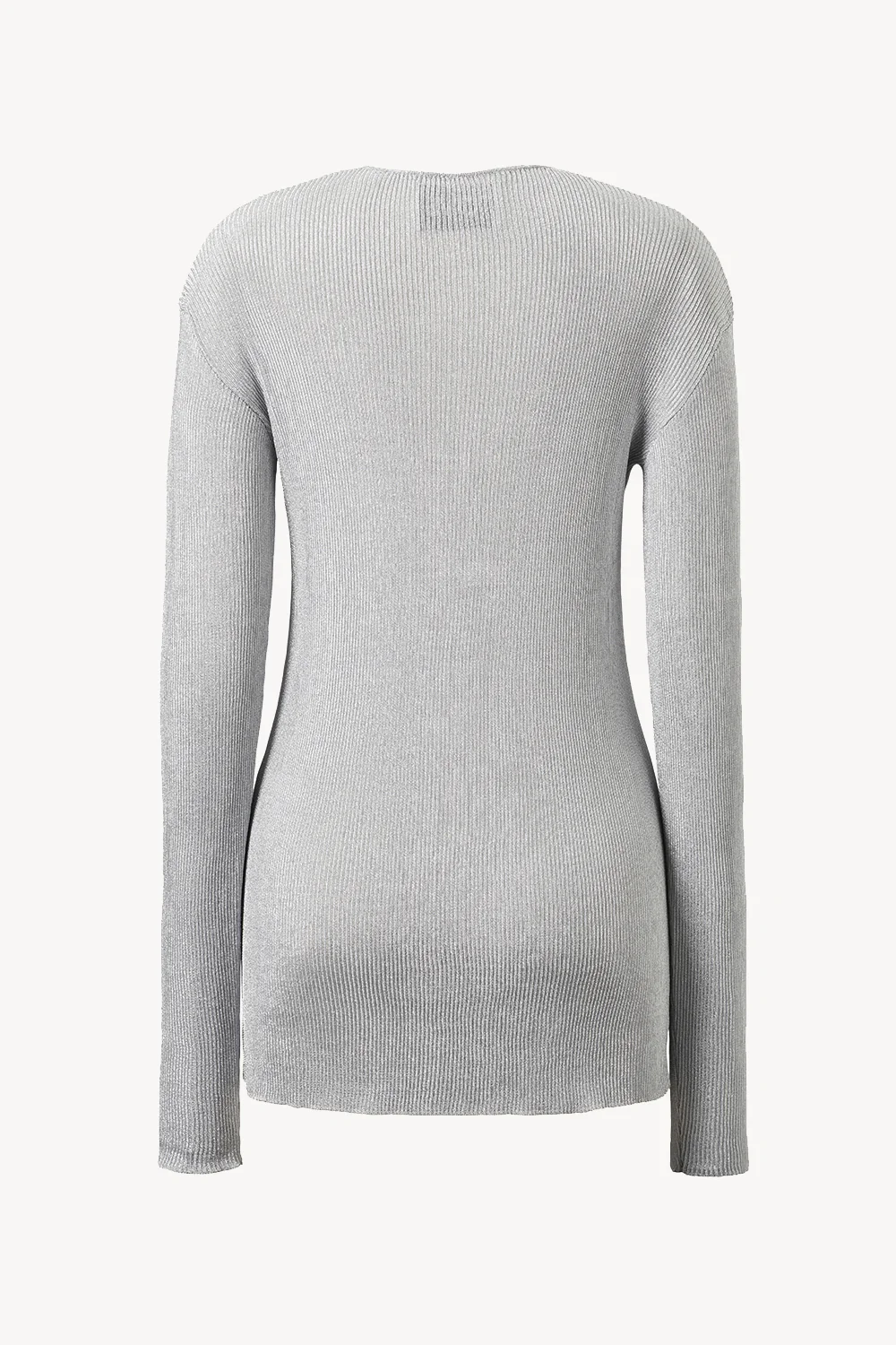 Marley Knitted Top Silver - Image 2