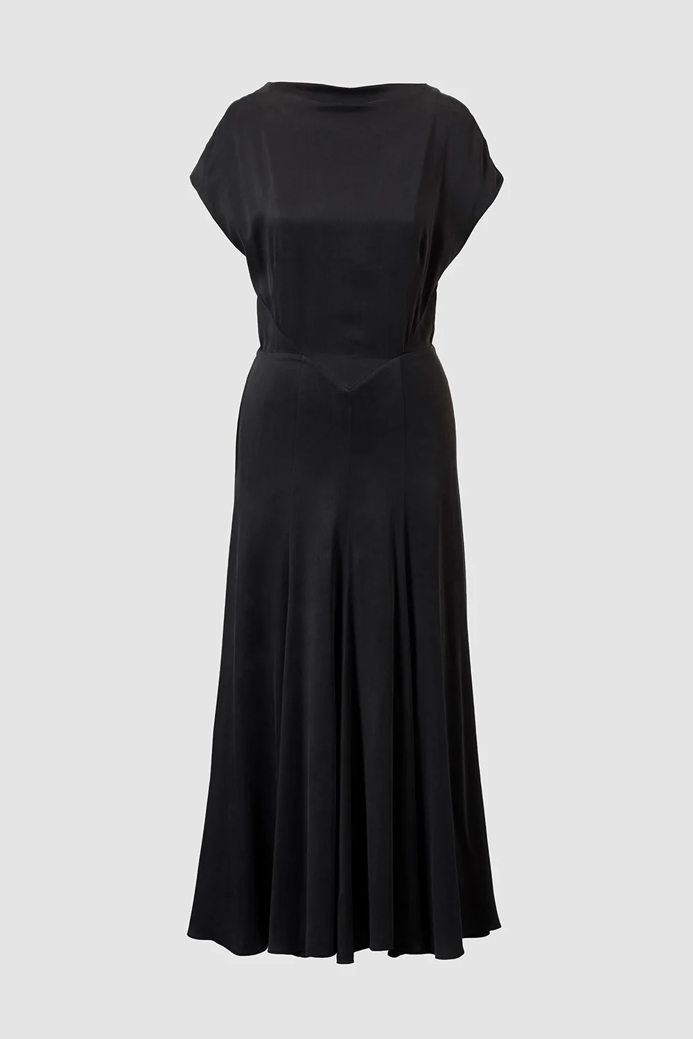 Merloe Sand-Washed Silk Dress - Image 3