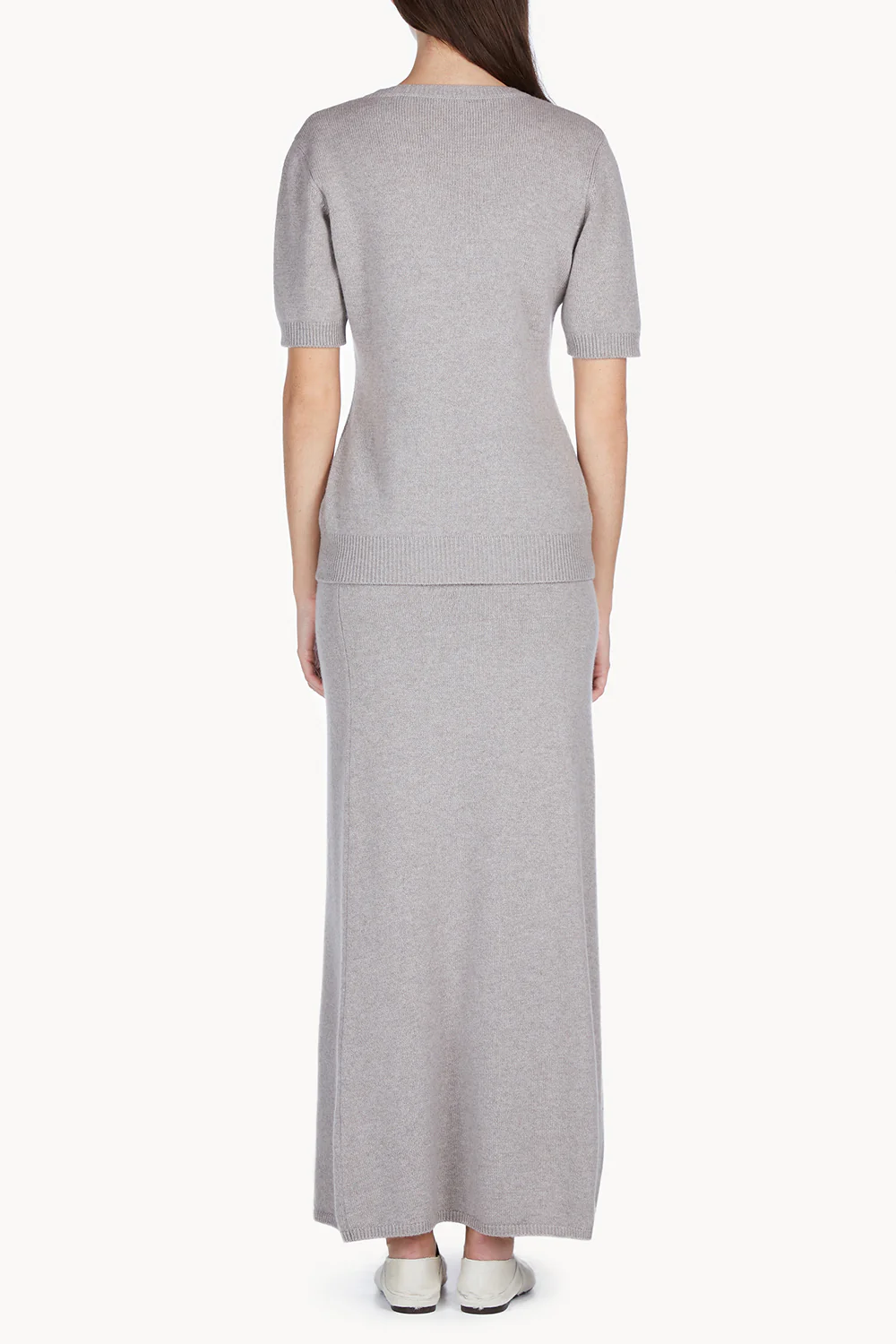 Lura Cashmere Top Grey - Image 3