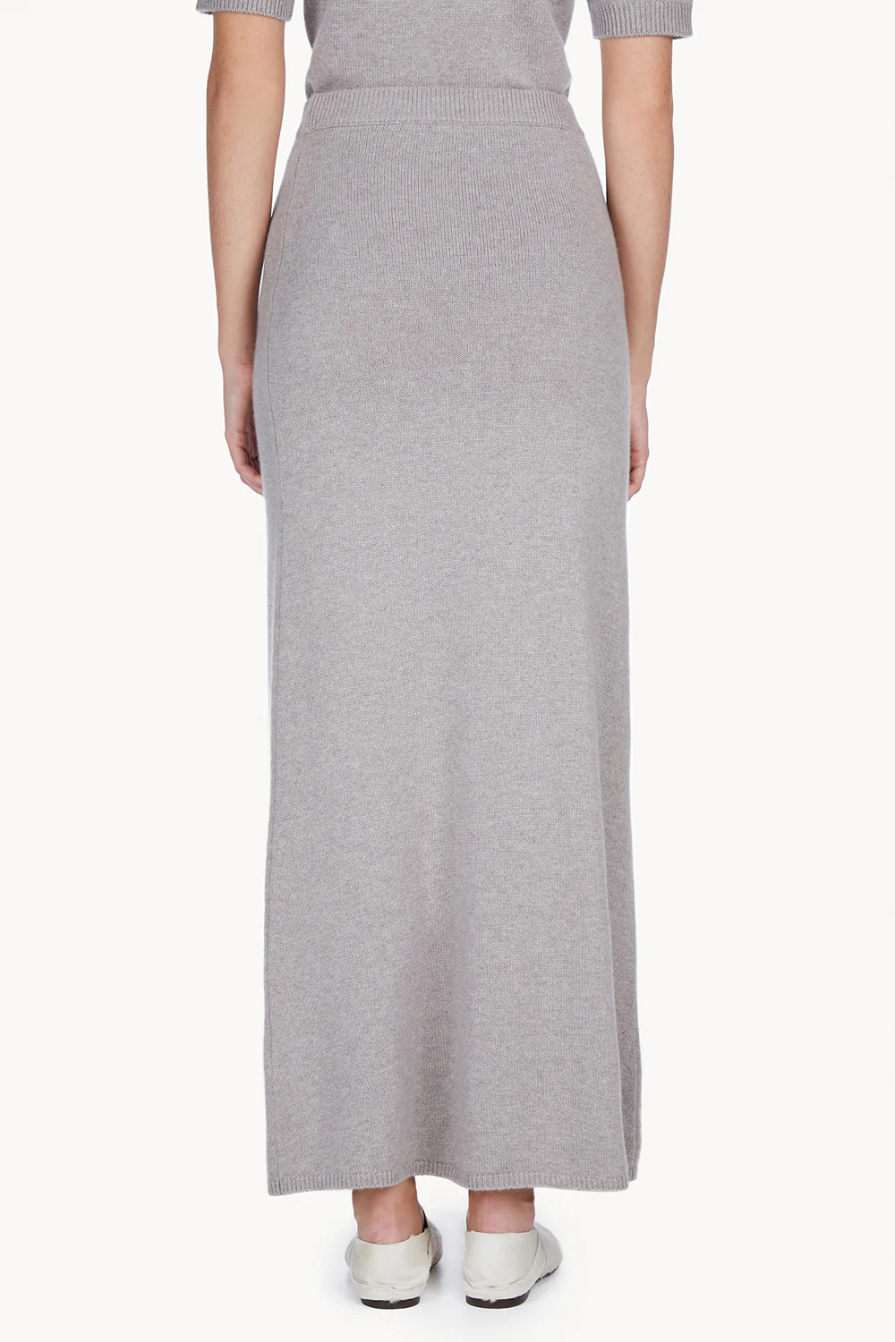Nellie Cashmere Skirt Grey - Image 6