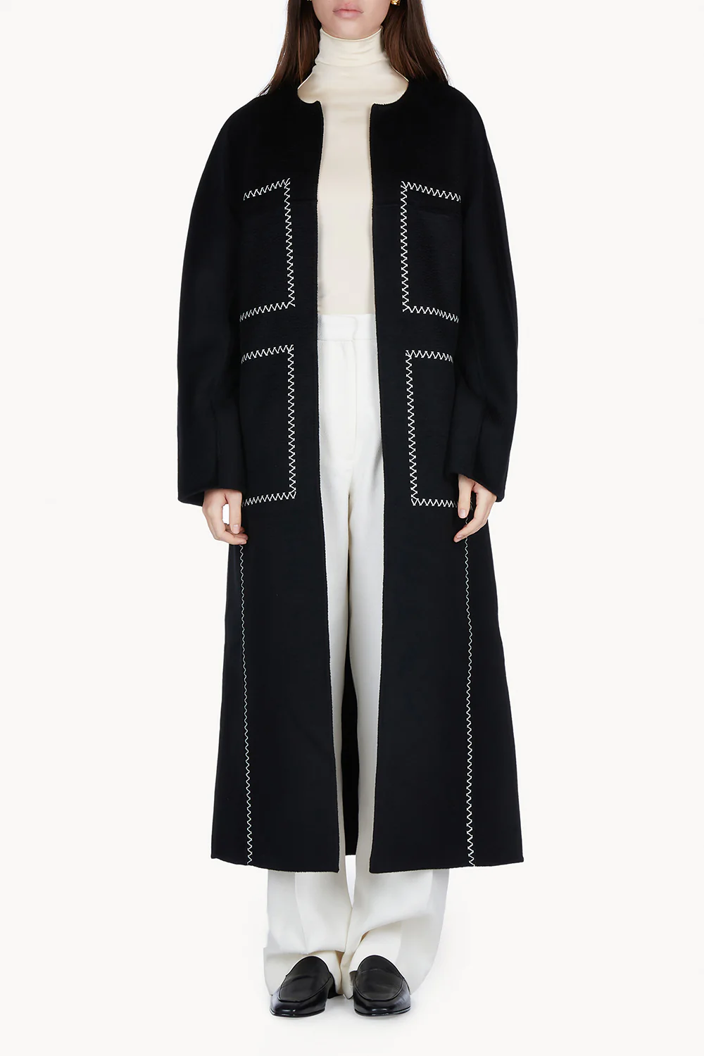 Noelle Coat Black - Image 2