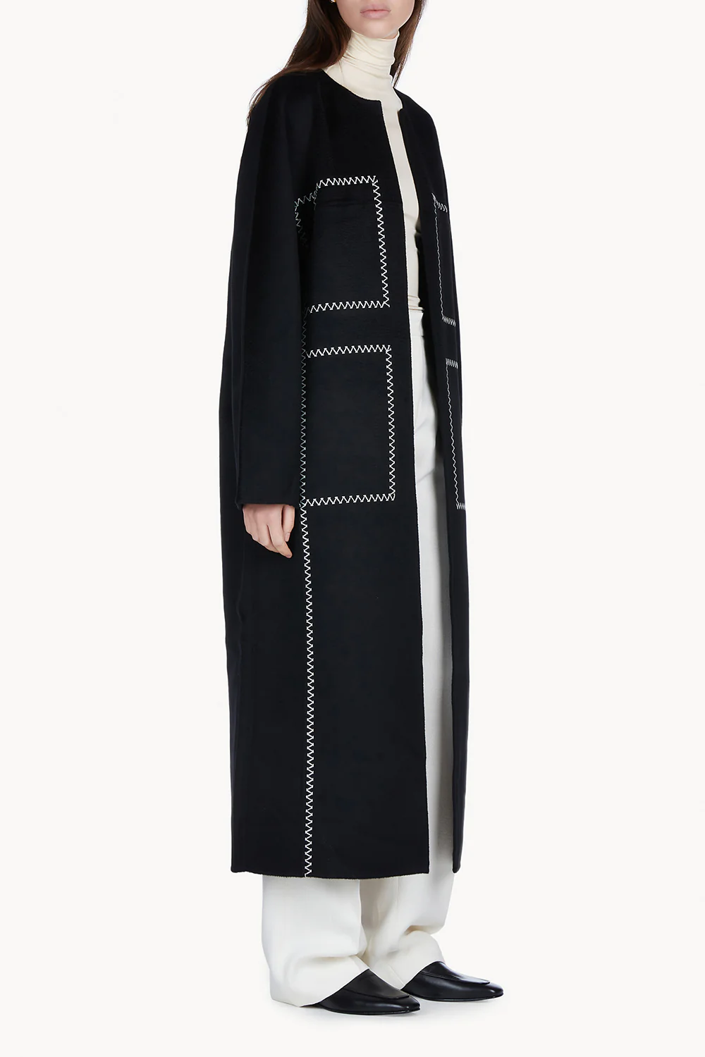 Noelle Coat Black - Image 3