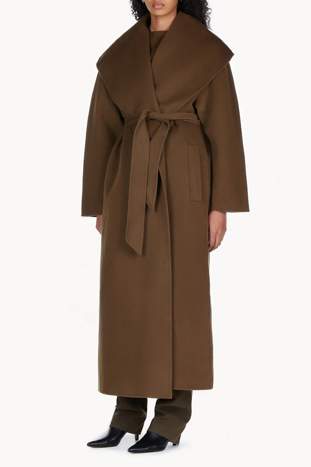 Ondine Coat Deep Khaki - Image 2