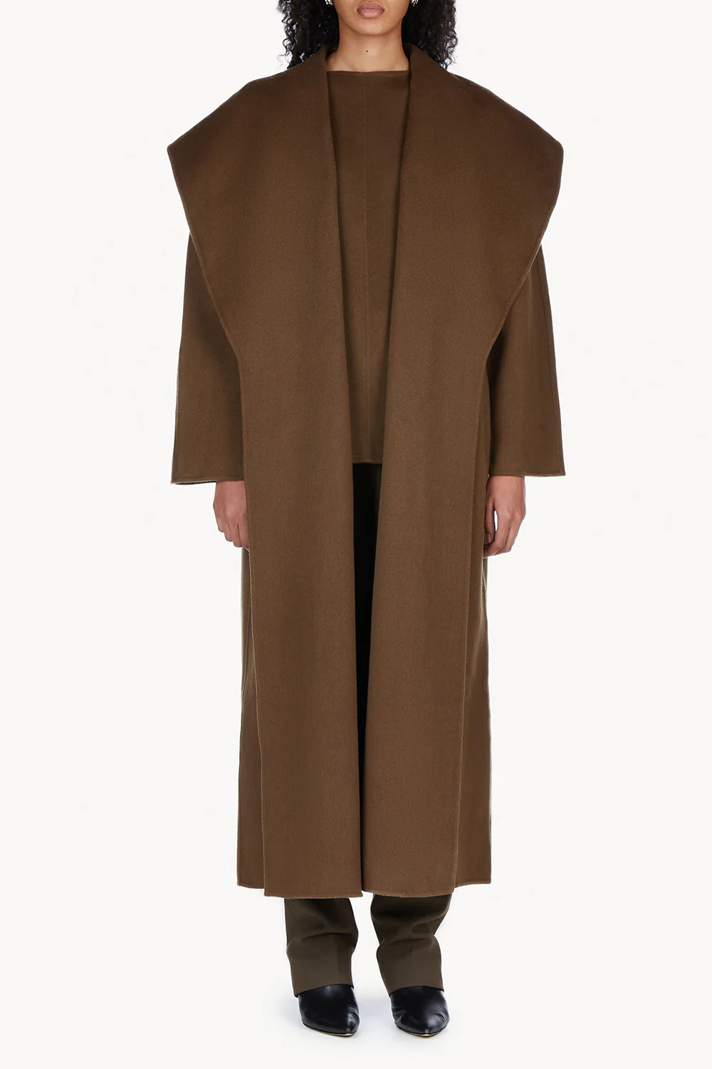 Ondine Coat Deep Khaki - Image 3