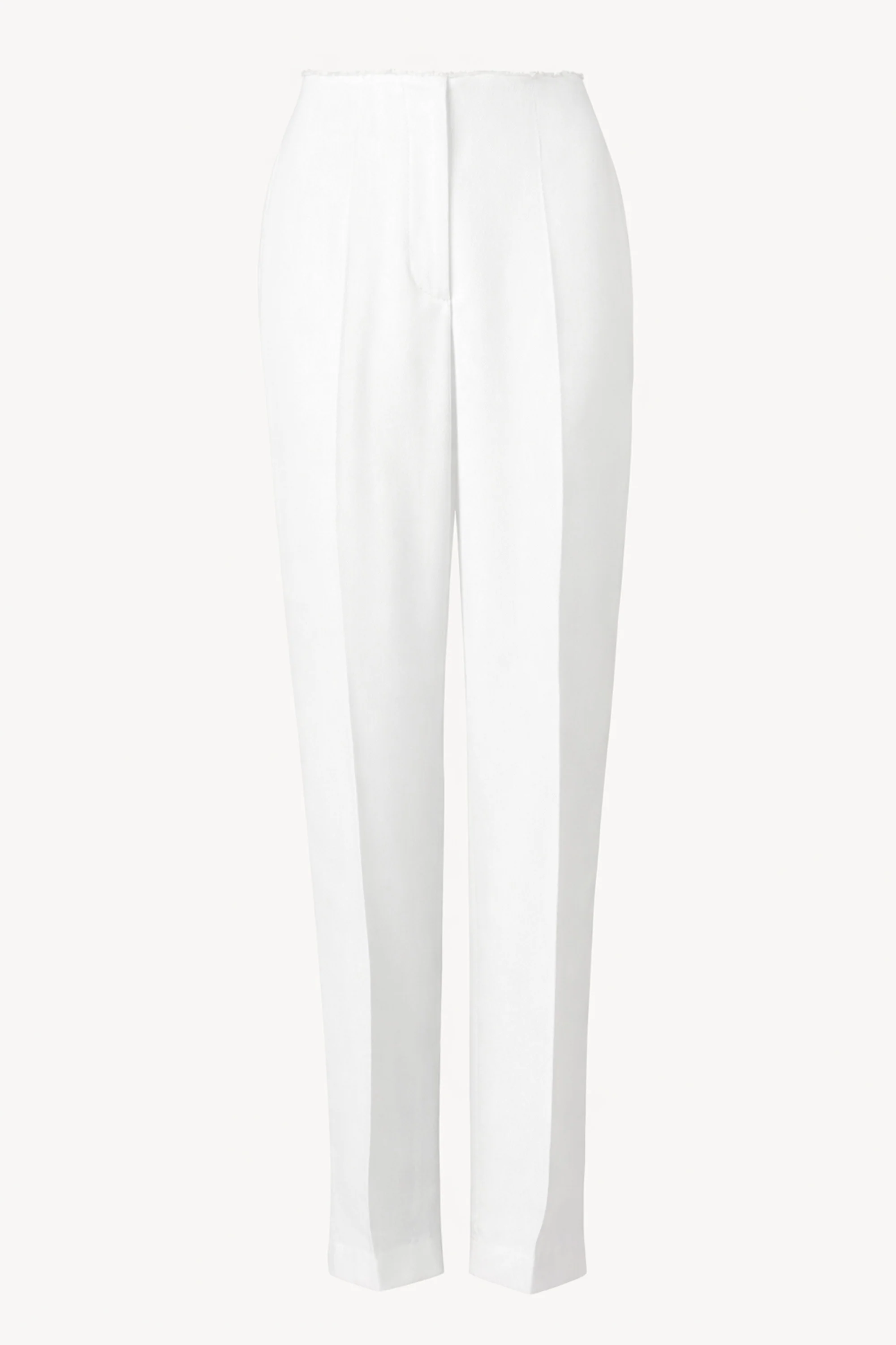 Oran Fray Trim Trouser White
