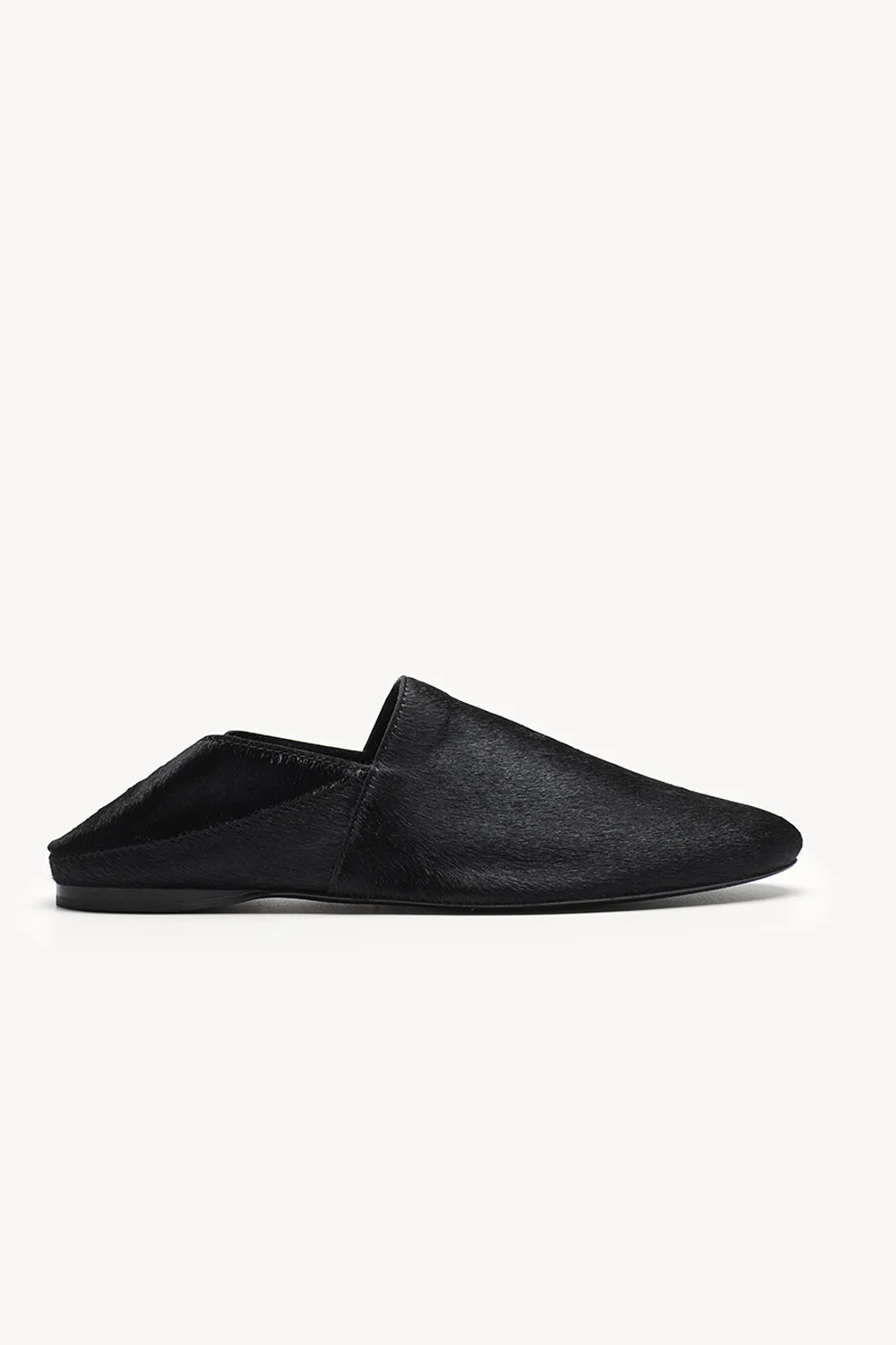 Pascale Slipper Ponyskin Black - Image 4