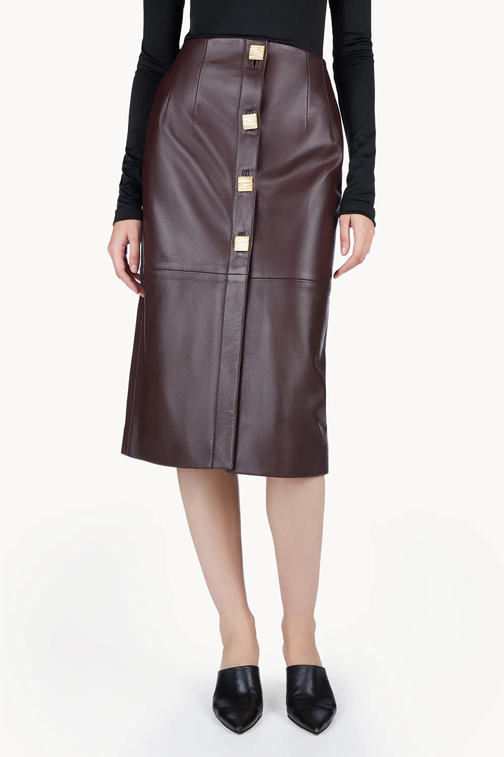 Pilar Skirt Burgundy - Image 3