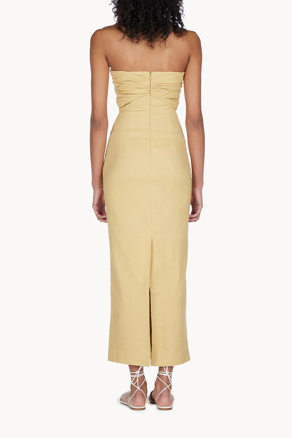 Rahel Dress Light Sand - Image 3