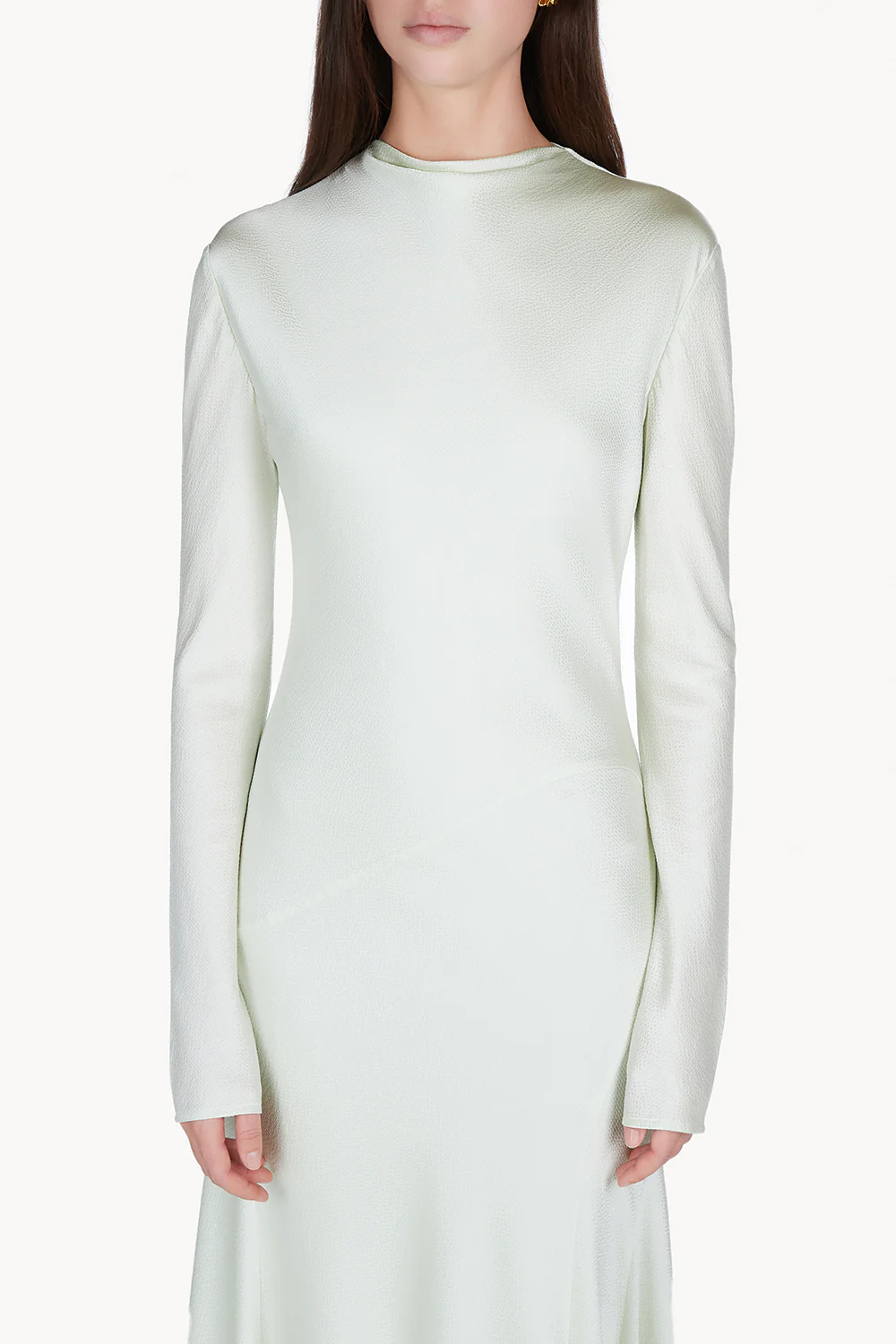 Raquel Dress Pale Pistachio - Image 4