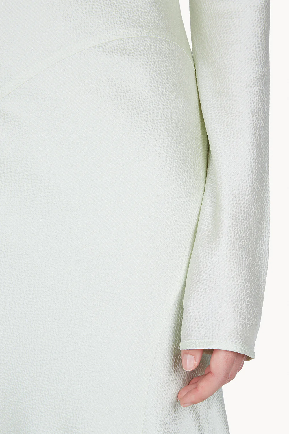 Raquel Dress Pale Pistachio - Image 5