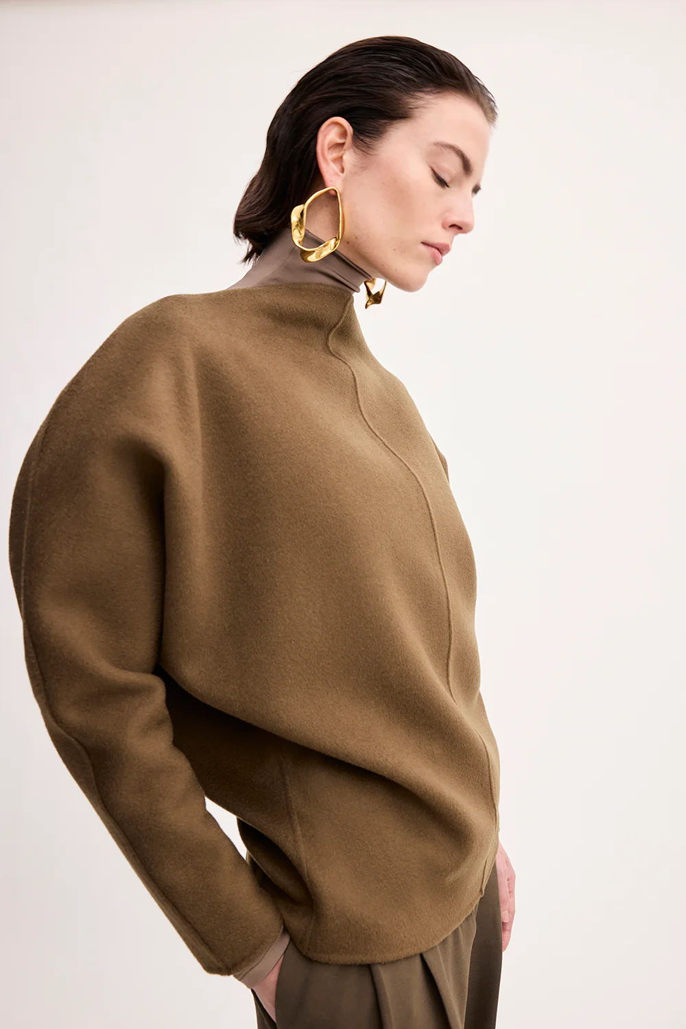Reine Top Deep Khaki - Image 4