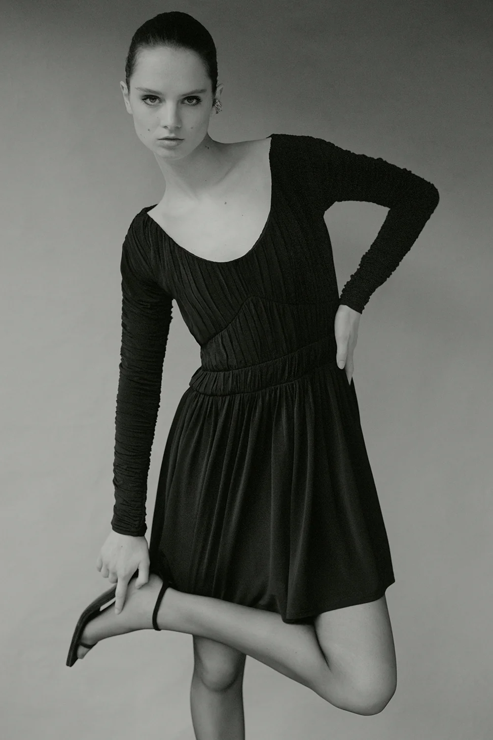 Romy Dress Black - Image 3