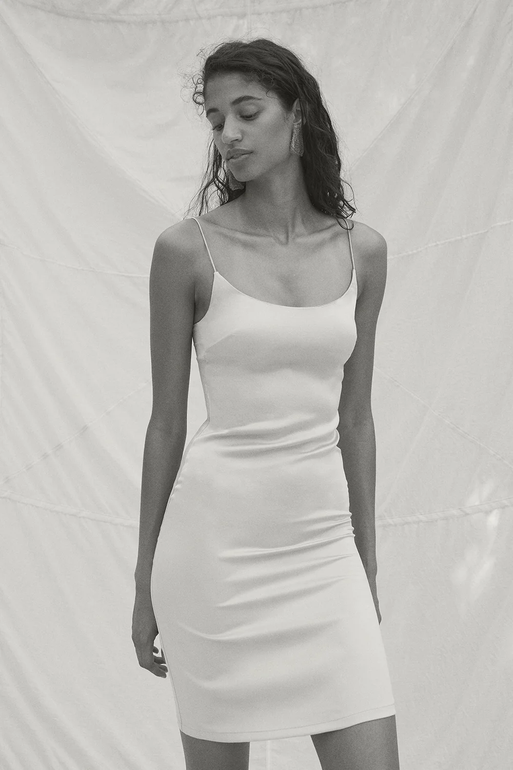 Rowan Silk Dress Sage - Image 3