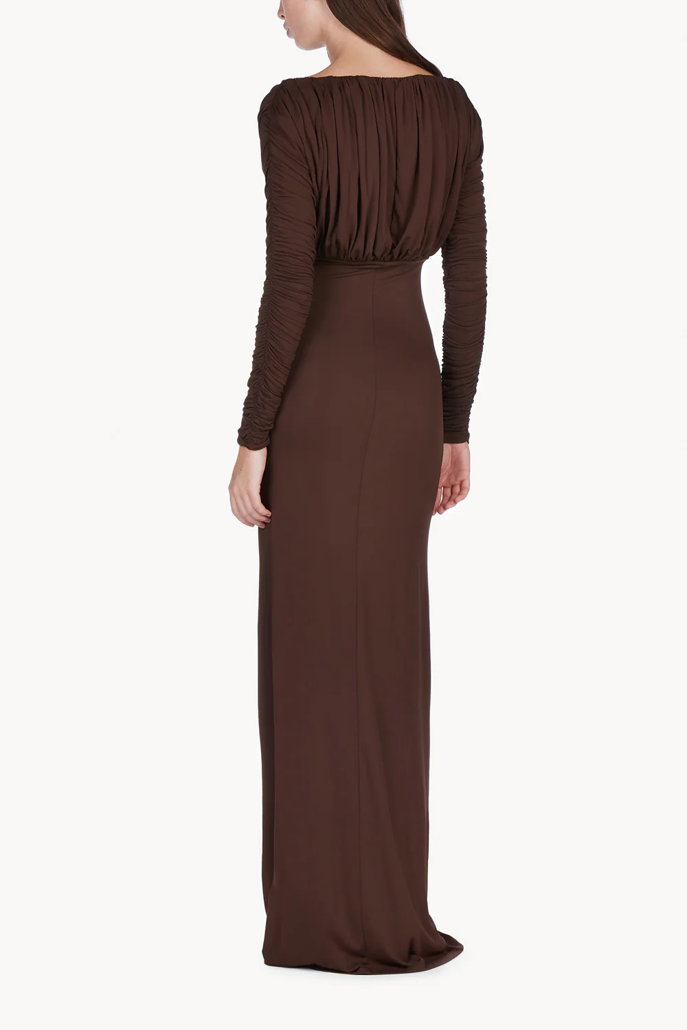 Safia Dress Chocolate - Image 4