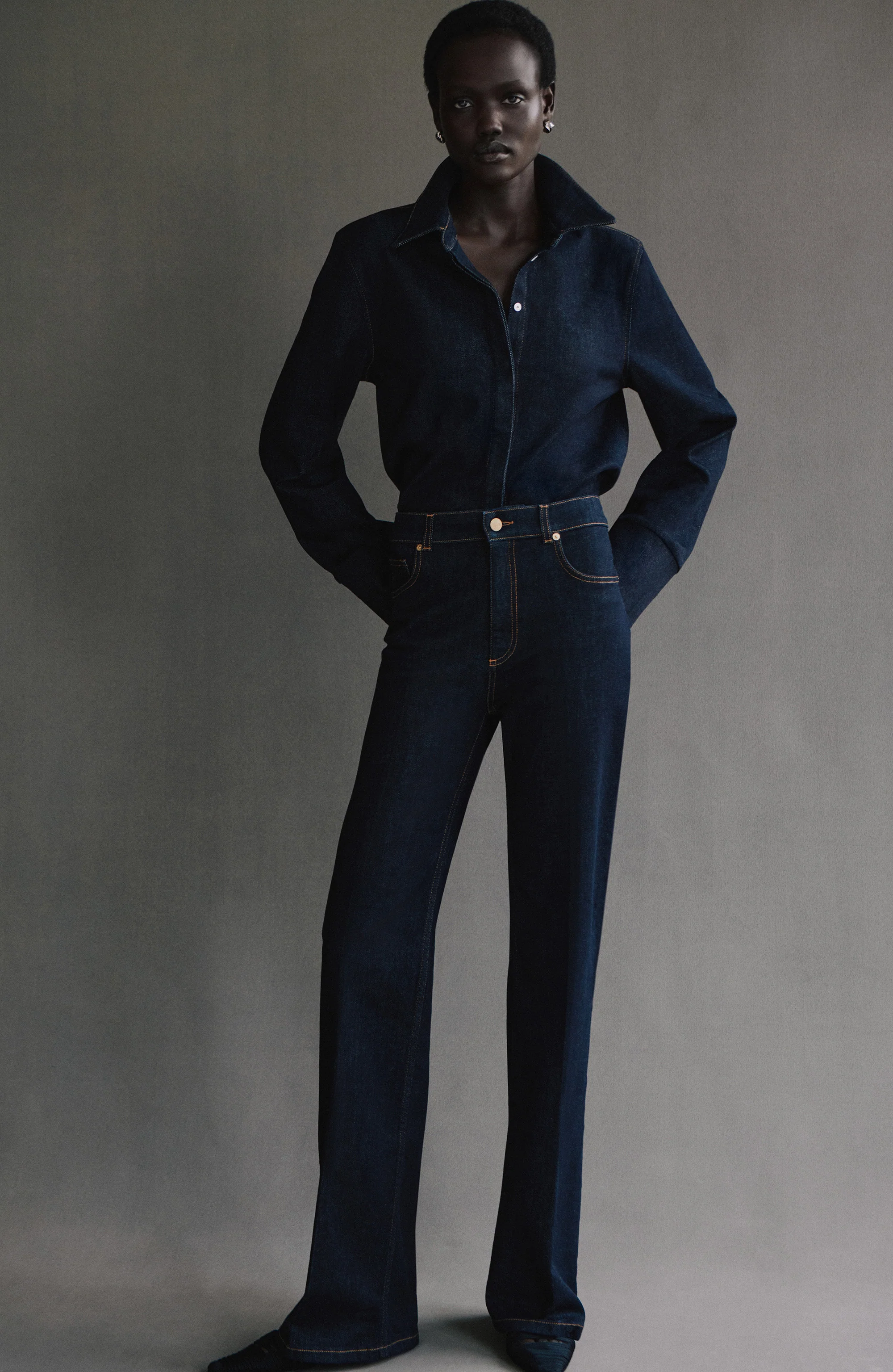 Sandie Denim Shirt Indigo - Image 2