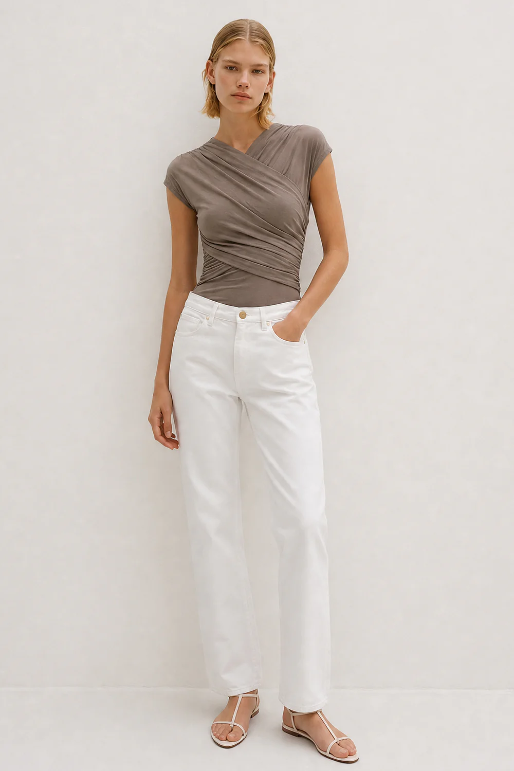 Sidney Bodysuit Khaki