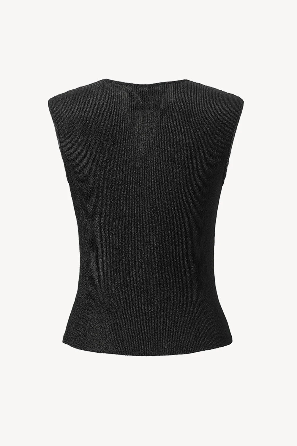 Sou Knitted Top Black - Image 2