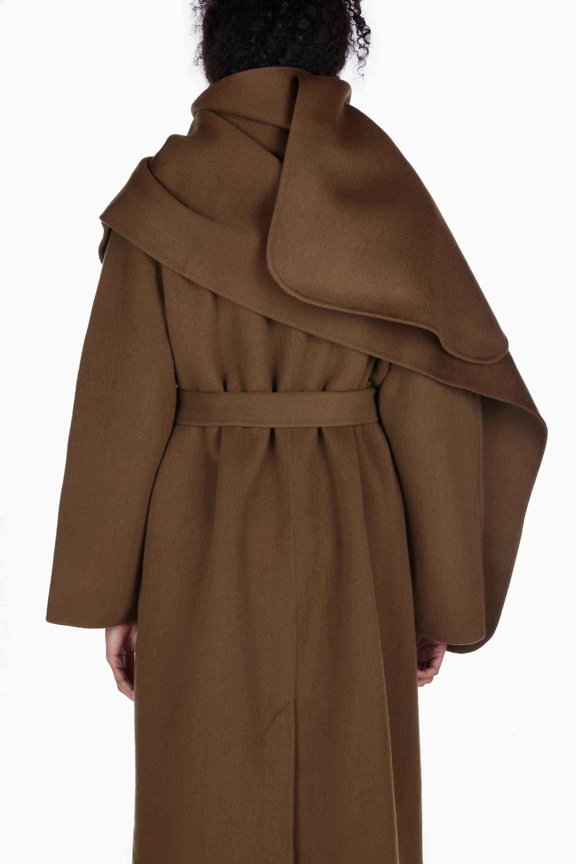 Suri Scarf Deep Khaki - Image 3