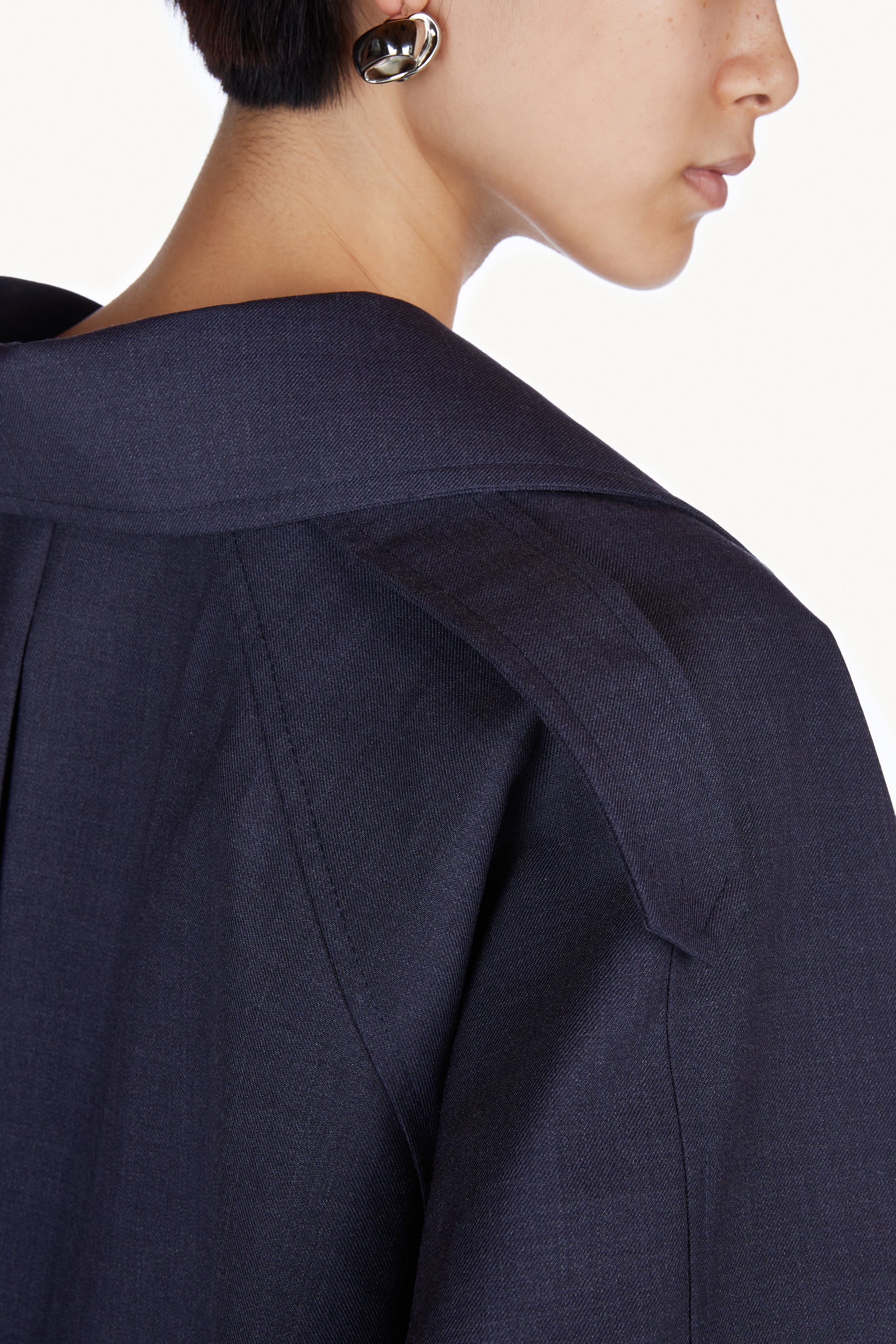 Tate Jacket Navy - Image 7