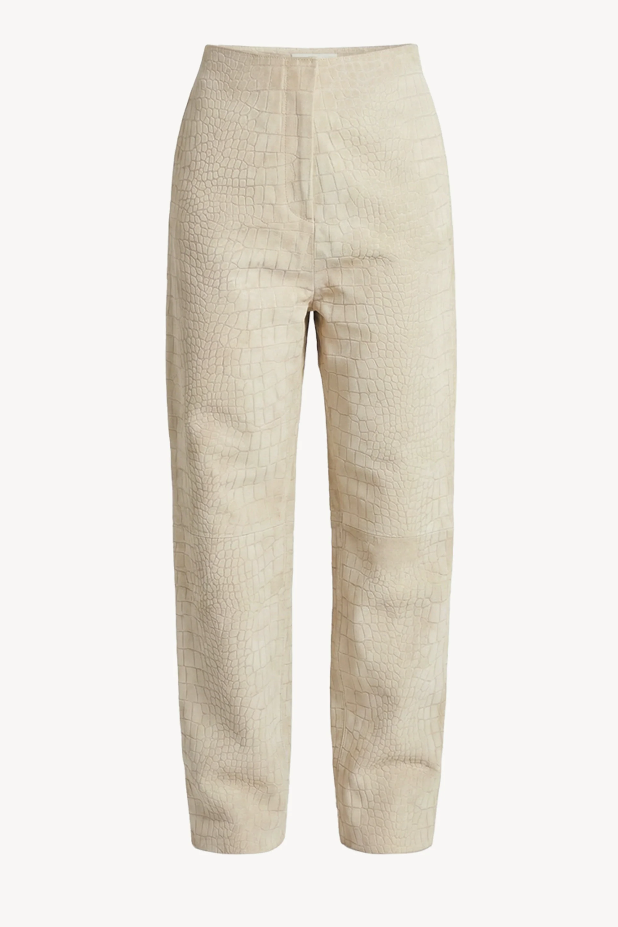 Tieve Suede Trouser Cream