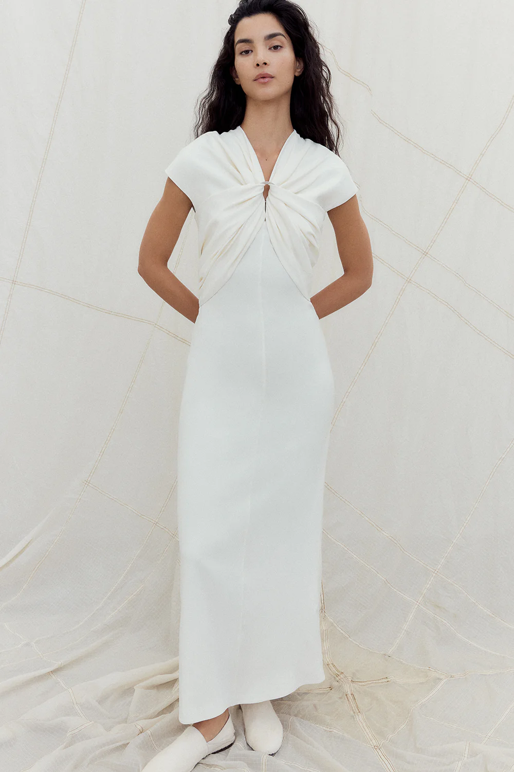 Tova Dress Cream - Image 6