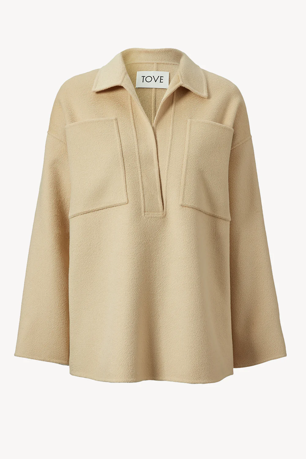 Britt Lambswool Tunic Soft Sand