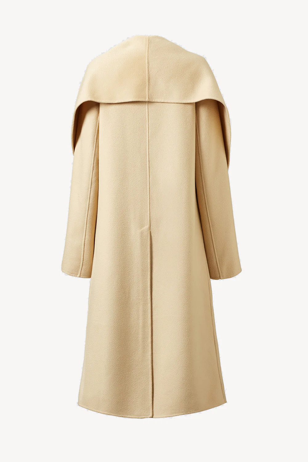 Mio Signature Scarf Coat Soft Sand - Image 2