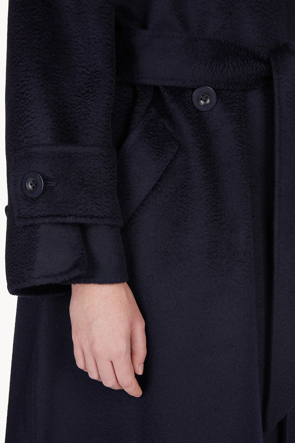 Pia Coat Navy - Image 6