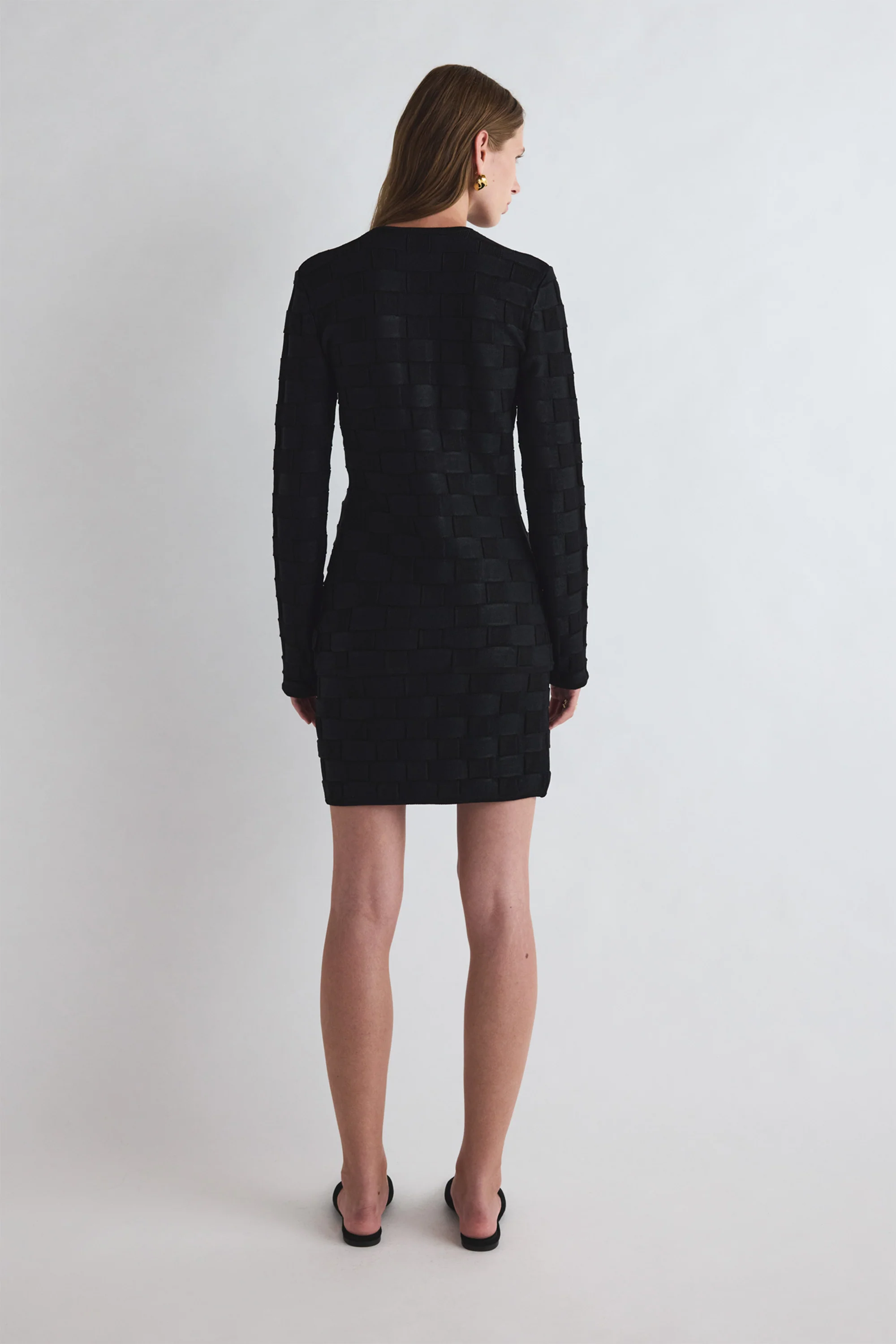 Uma Knitted Jacket Black - Image 2