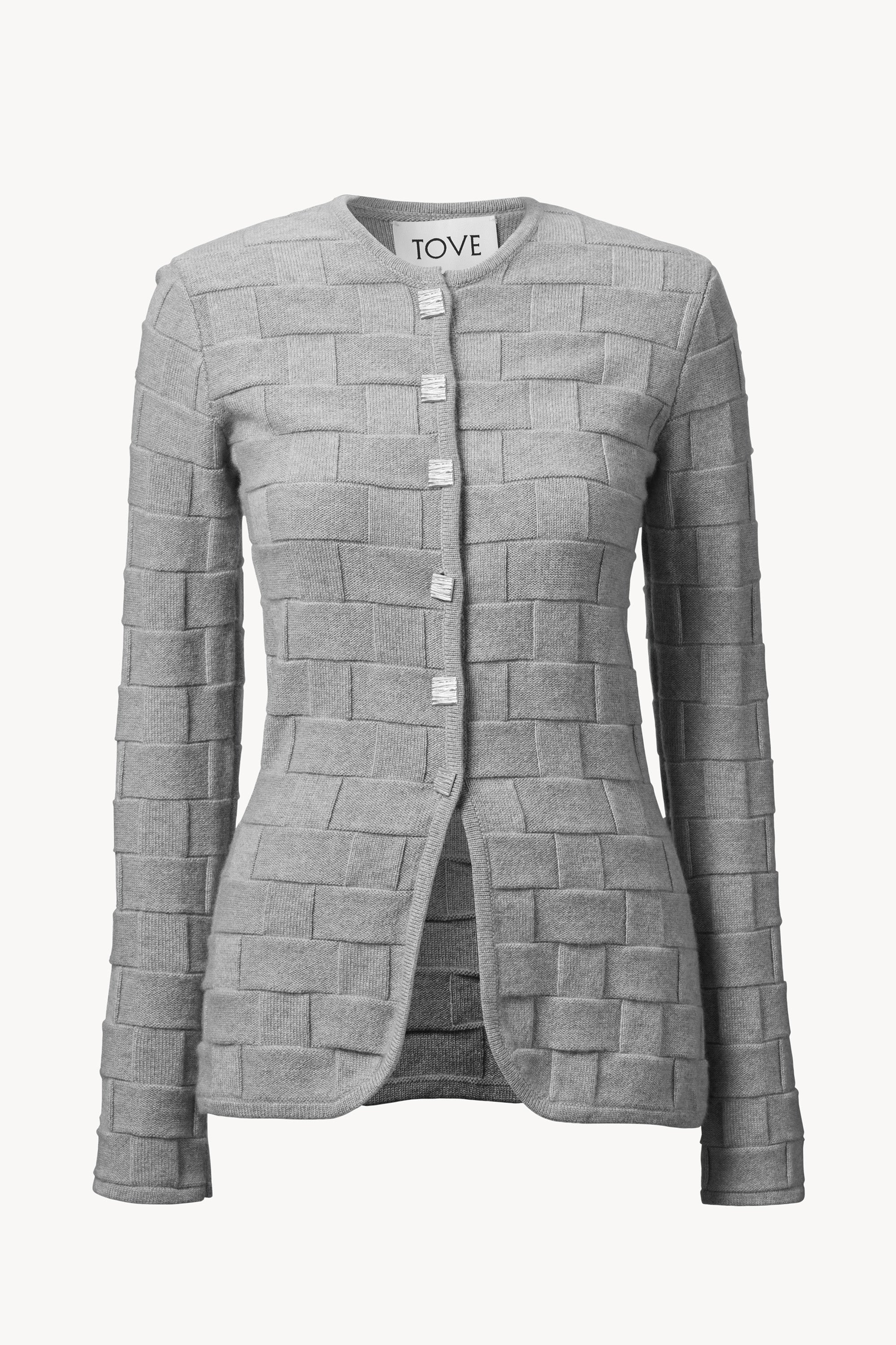 Uma Knitted Jacket Grey