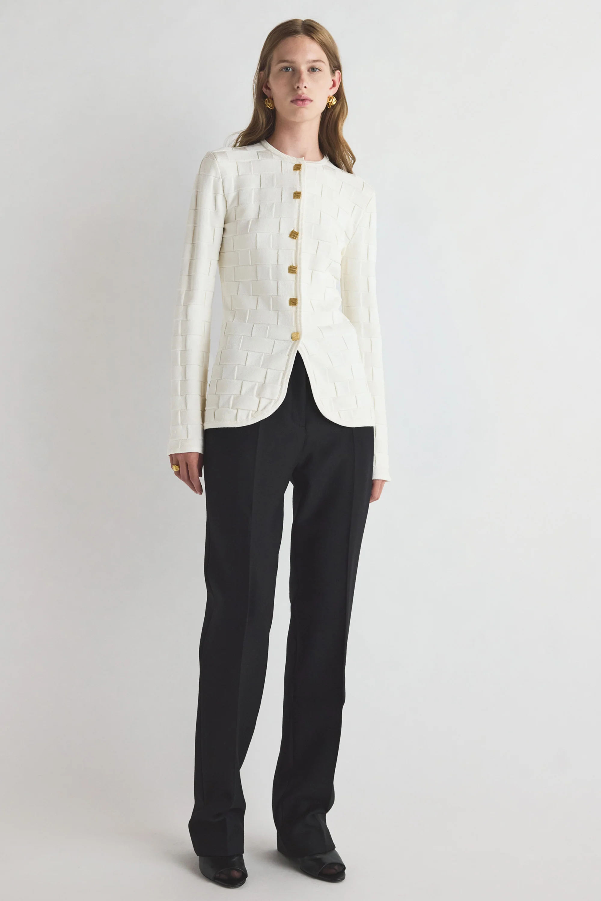 Uma Knitted Jacket White