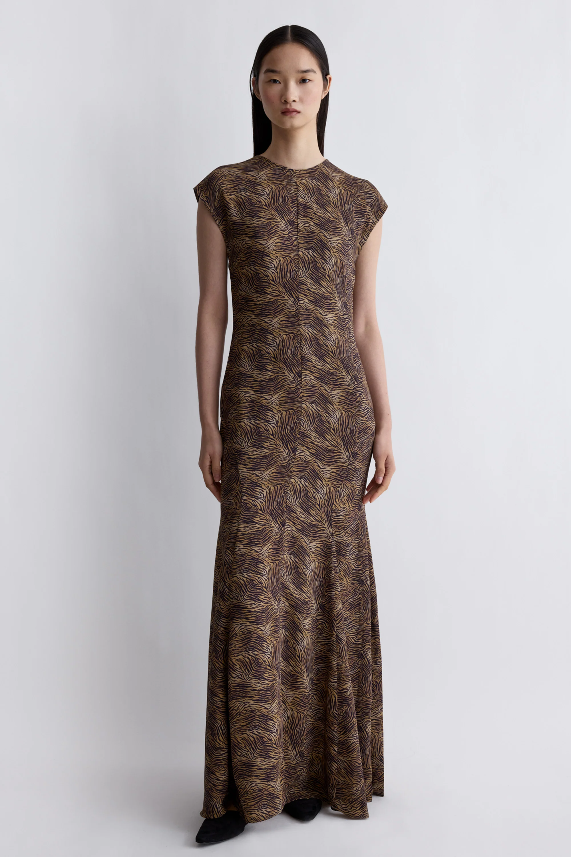 Vanja Dress Zebra Print