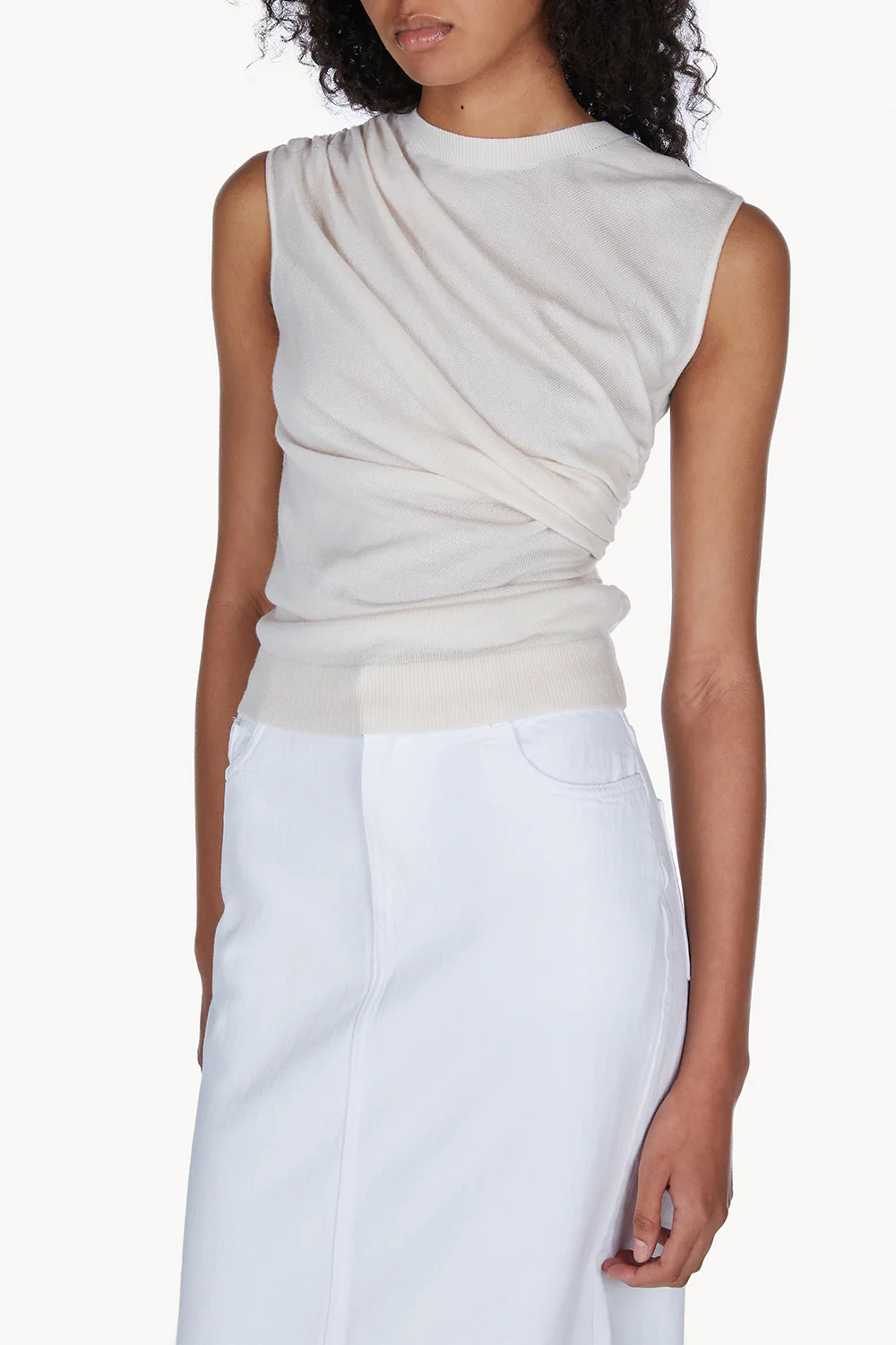 Vita Knitted Top Cream - Image 3
