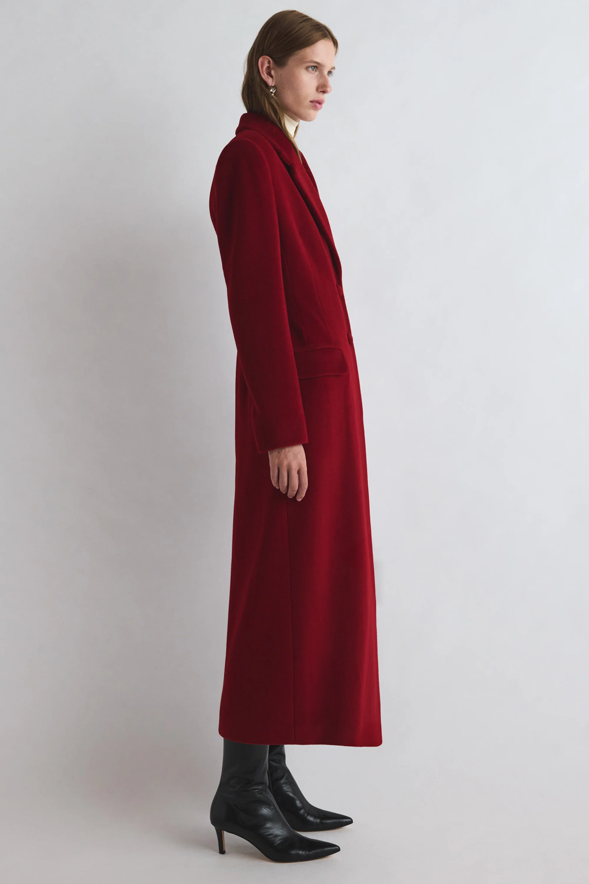 Vonnie Coat Dark Red - Image 2