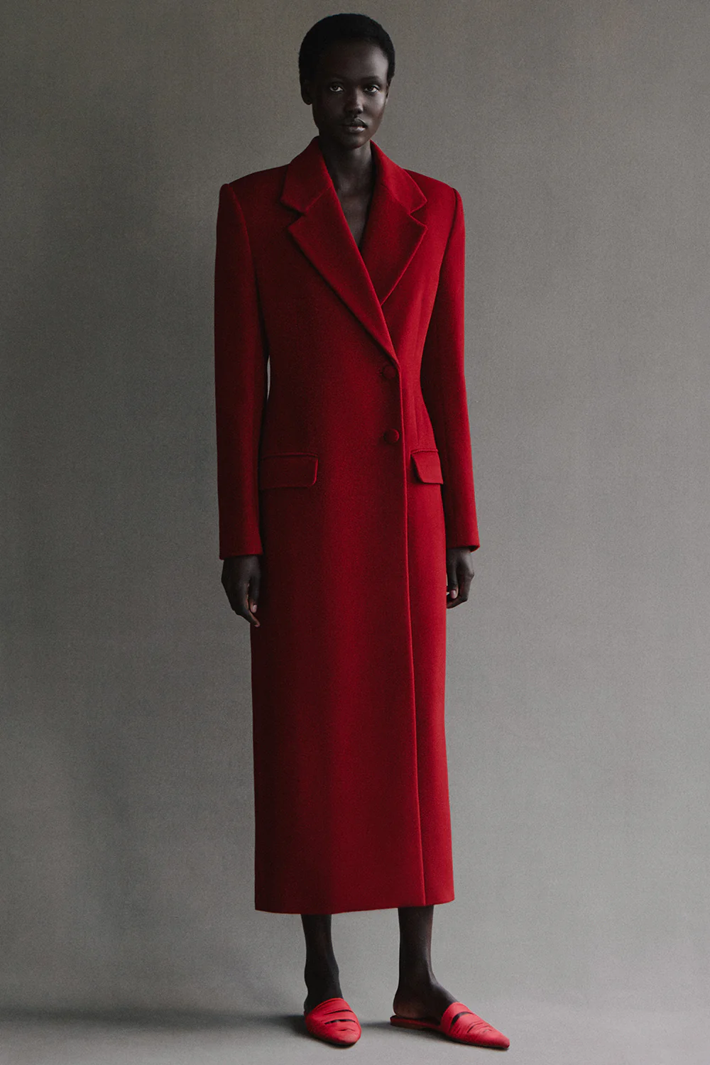 Vonnie Coat Dark Red - Image 4