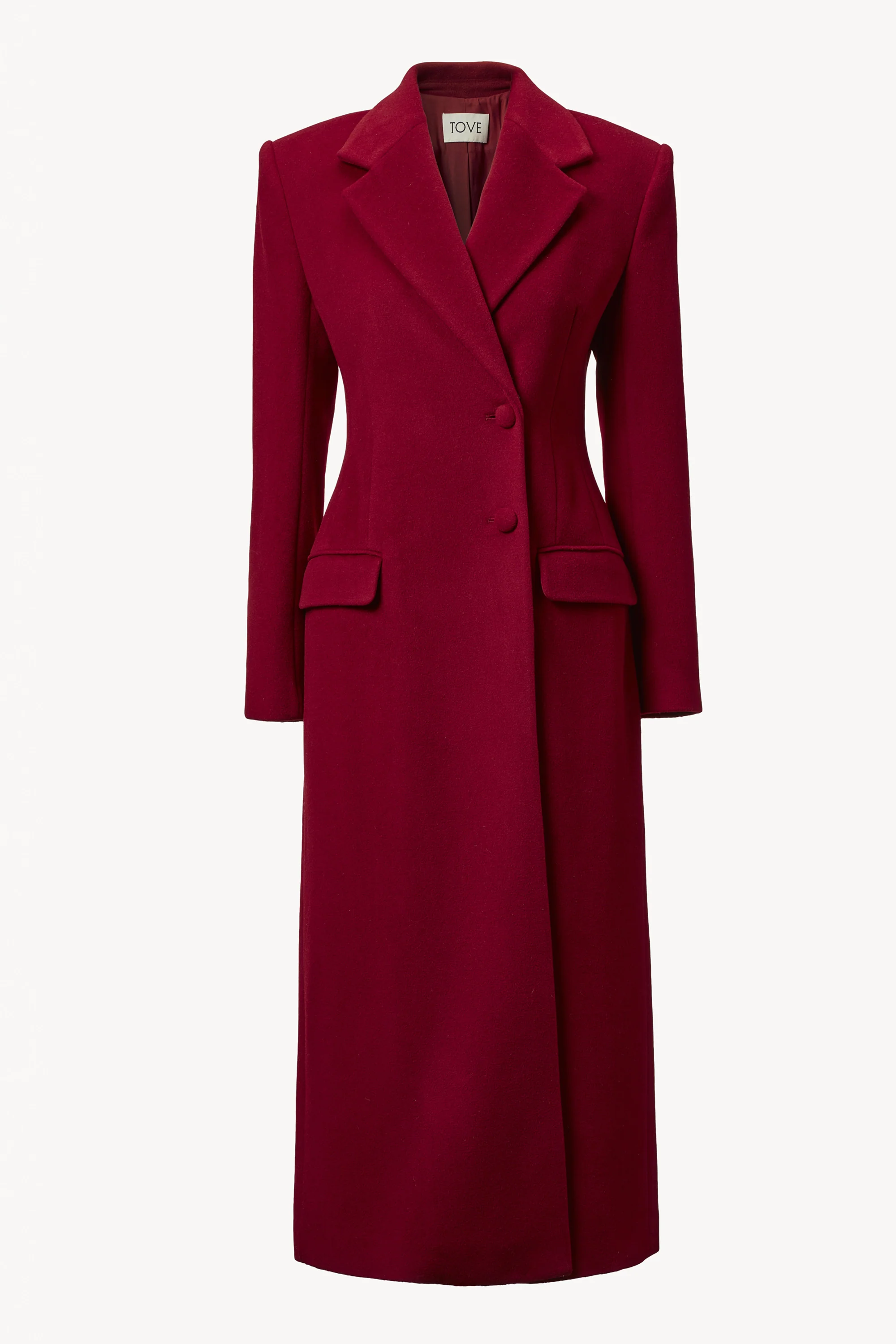 Vonnie Coat Dark Red - Image 6