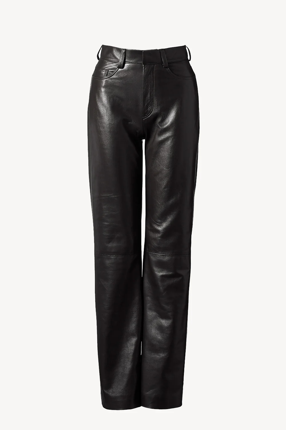 Yeal Leather Trouser Black