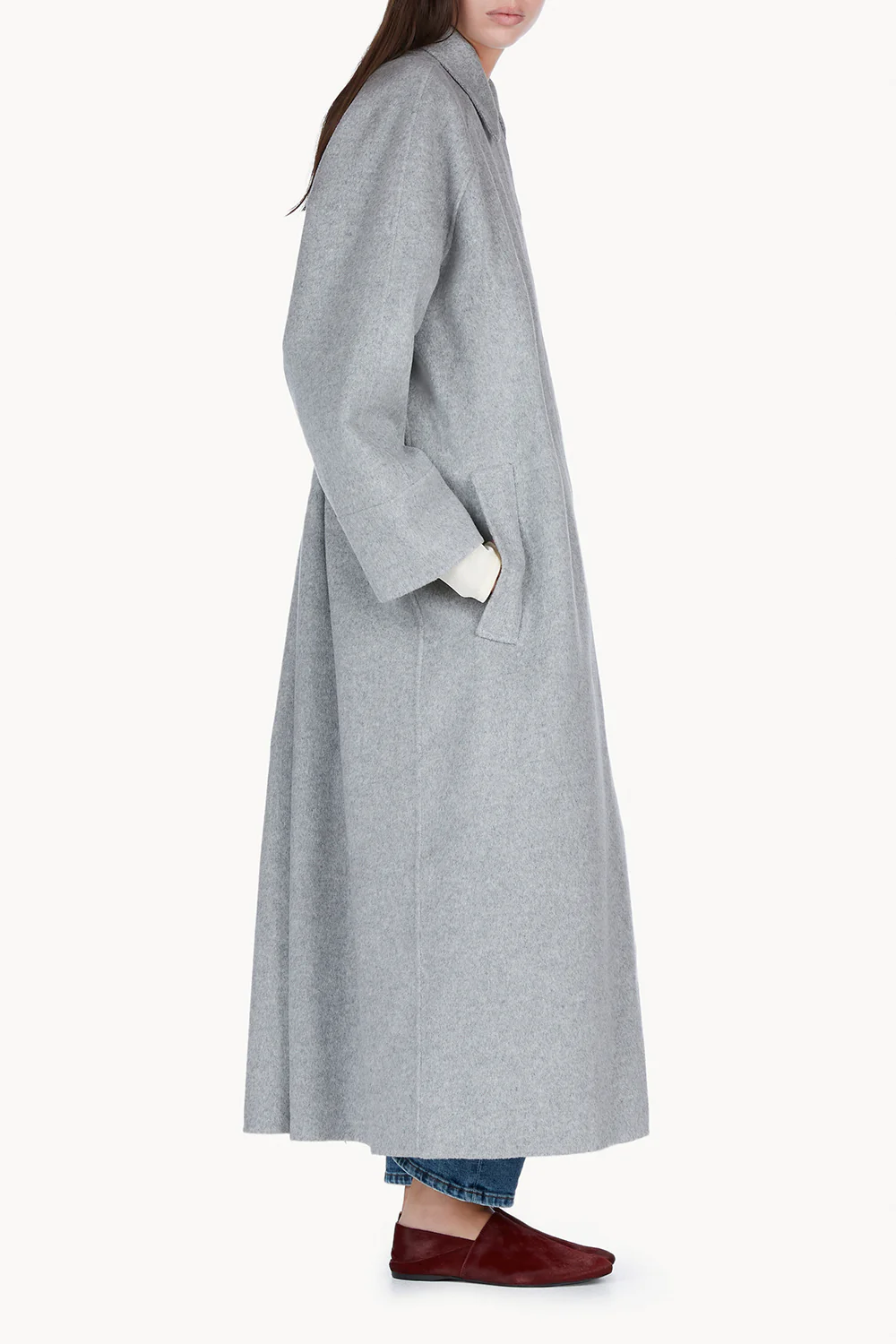 Yoonmi Coat Grey - Image 3