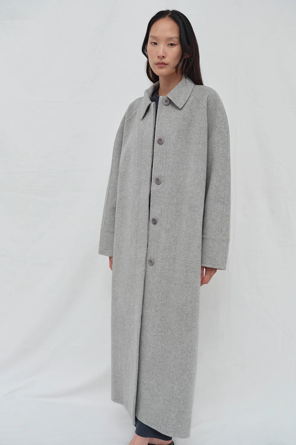 Yoonmi Coat Grey - Image 7