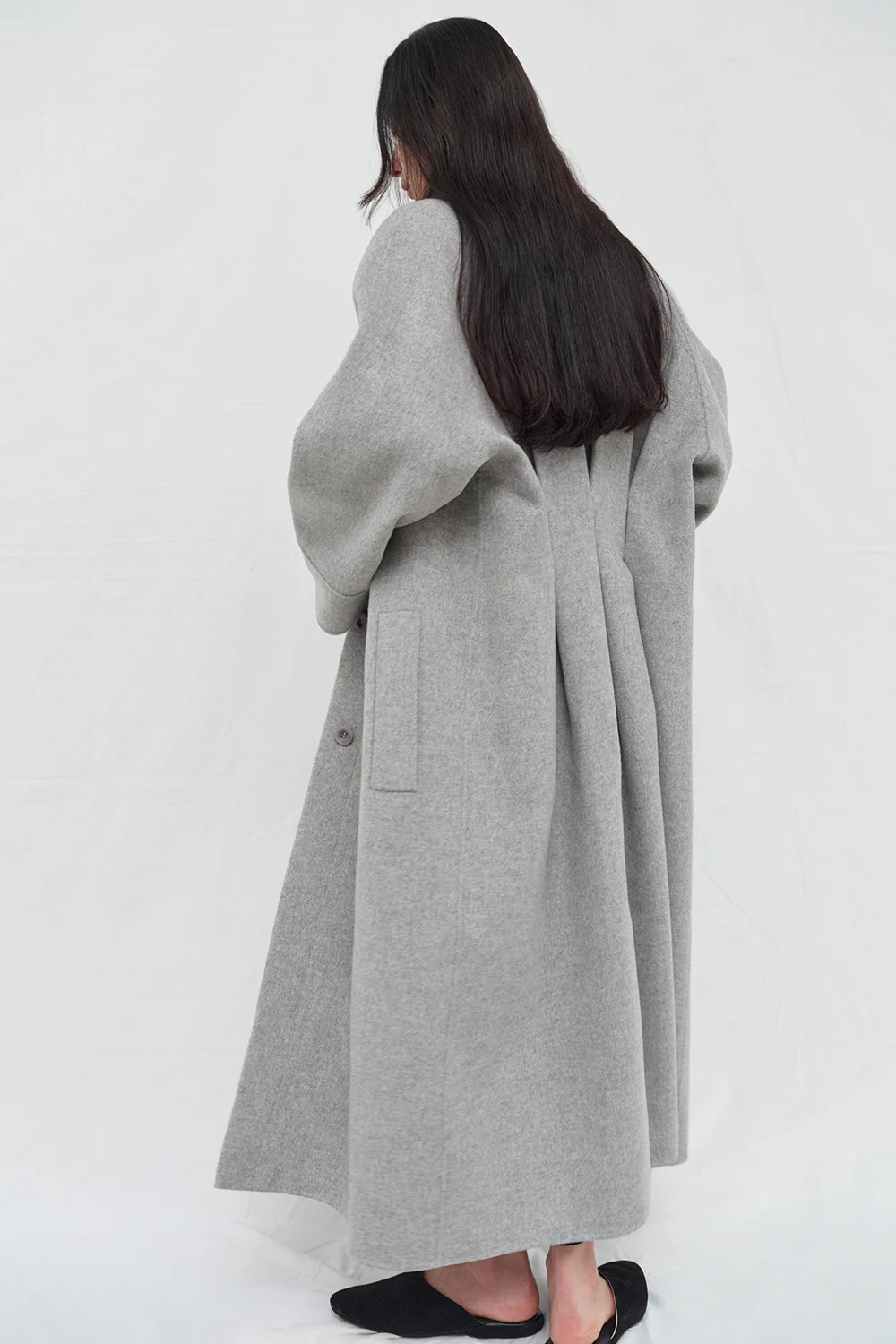 Yoonmi Coat Grey - Image 8
