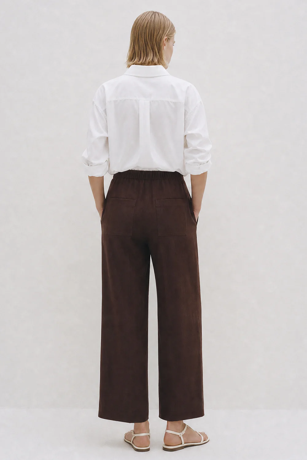 Zadie Trouser Aubergine - Image 3
