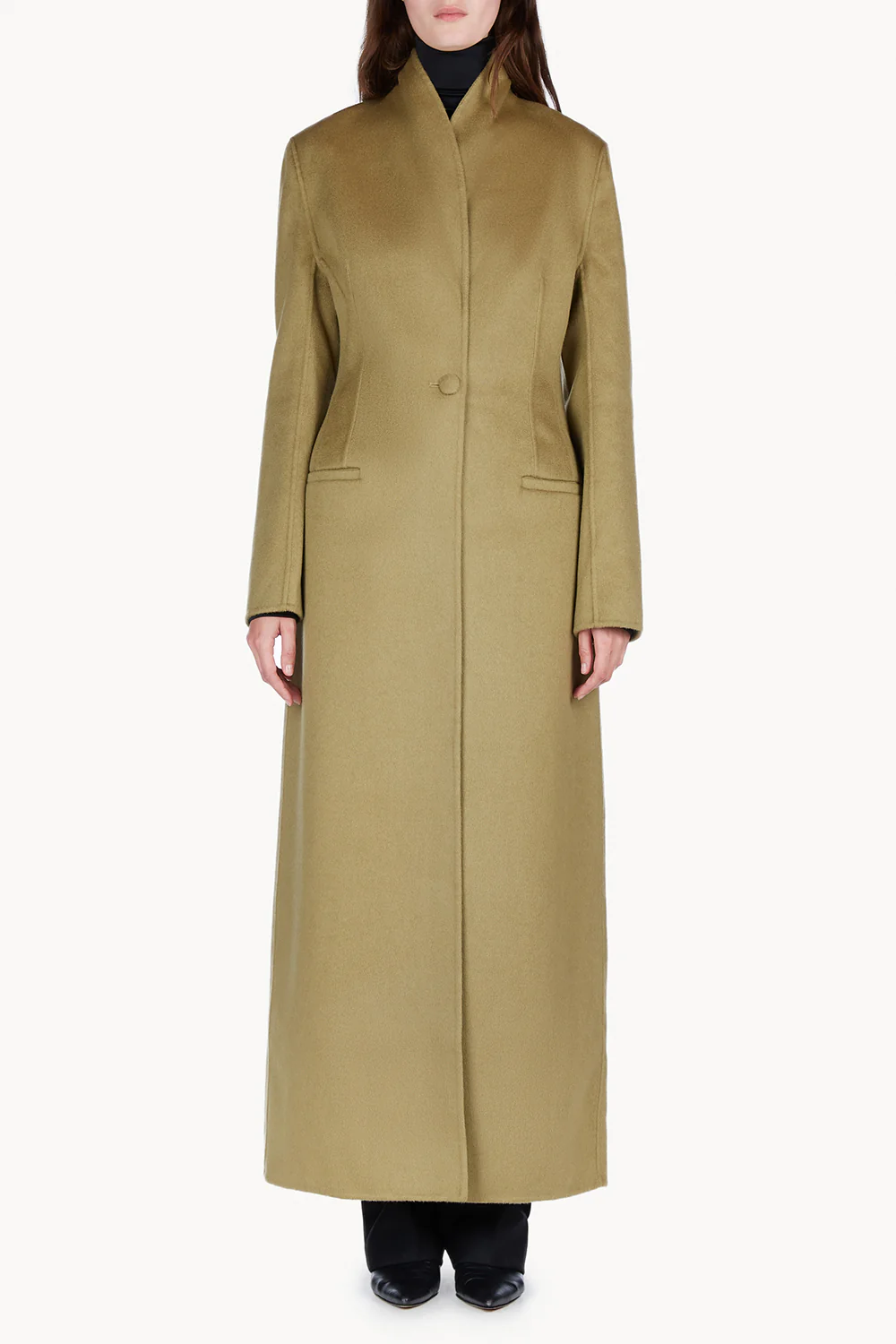Zahra Coat Moss Green - Image 2